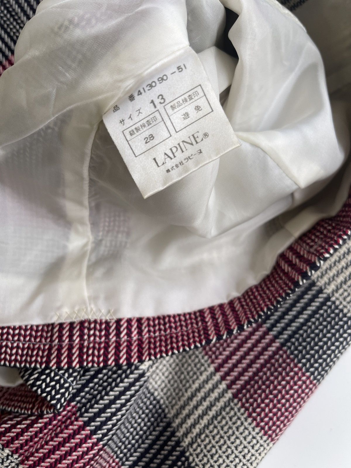 Givenchy Vintage Givenchy Glamour Cropped Plaid Jacket Size M / US 6-8 / IT 42-44 - 7 Thumbnail