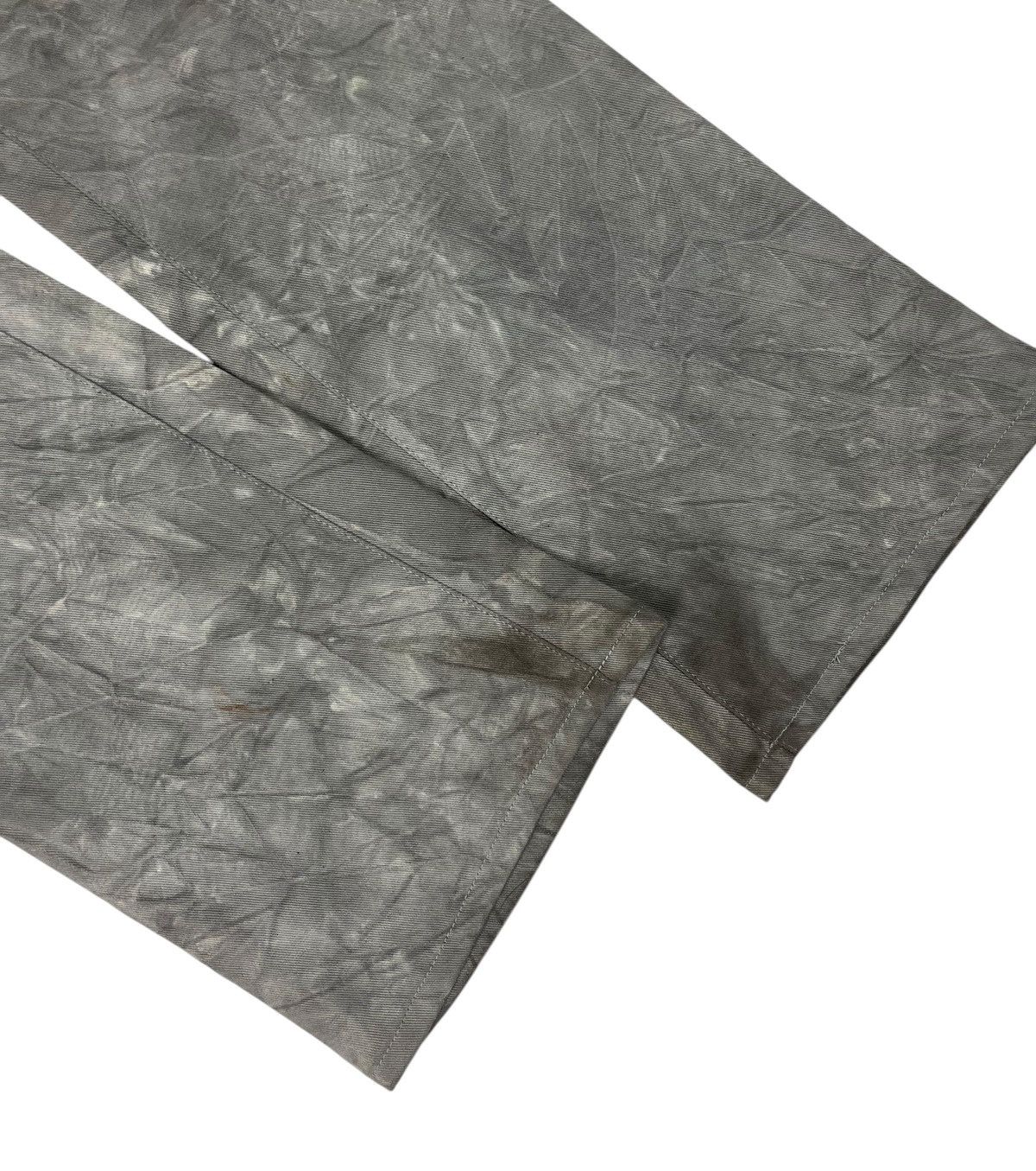 Japanese Brand Flare Japanese Brand A.S.M Grey Marble Pants Size US 27 - 9 Thumbnail