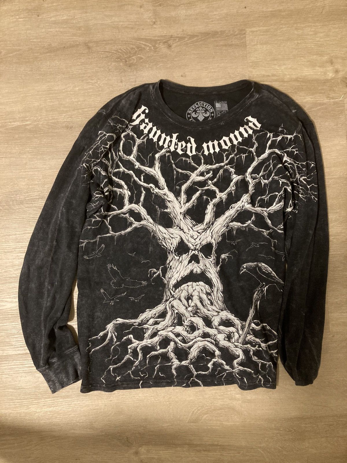 Image of Affliction Thermal XL in Black, Men's