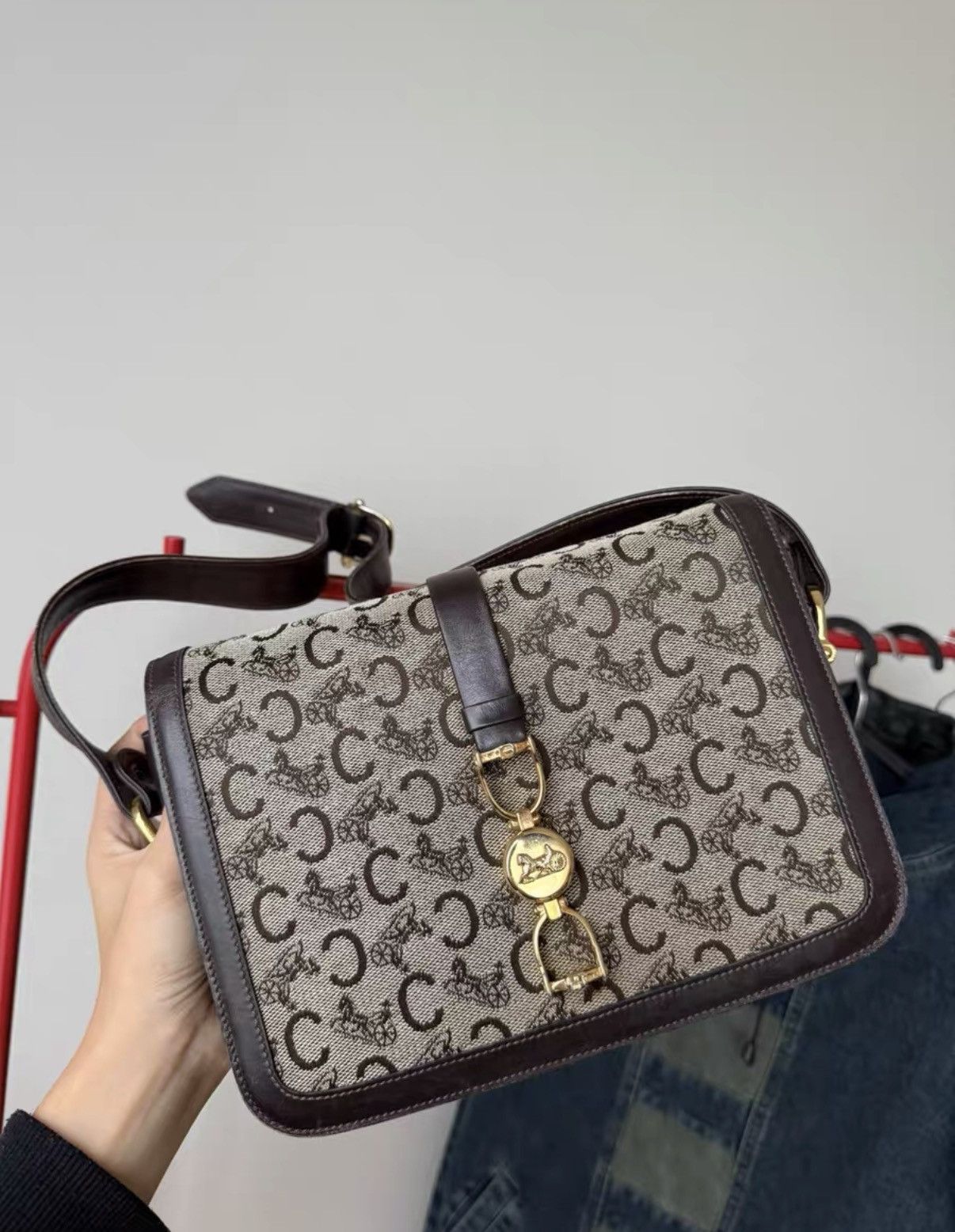 Celine Celine Vintage Monogram Canvas J36 Size ONE SIZE - 3 Thumbnail