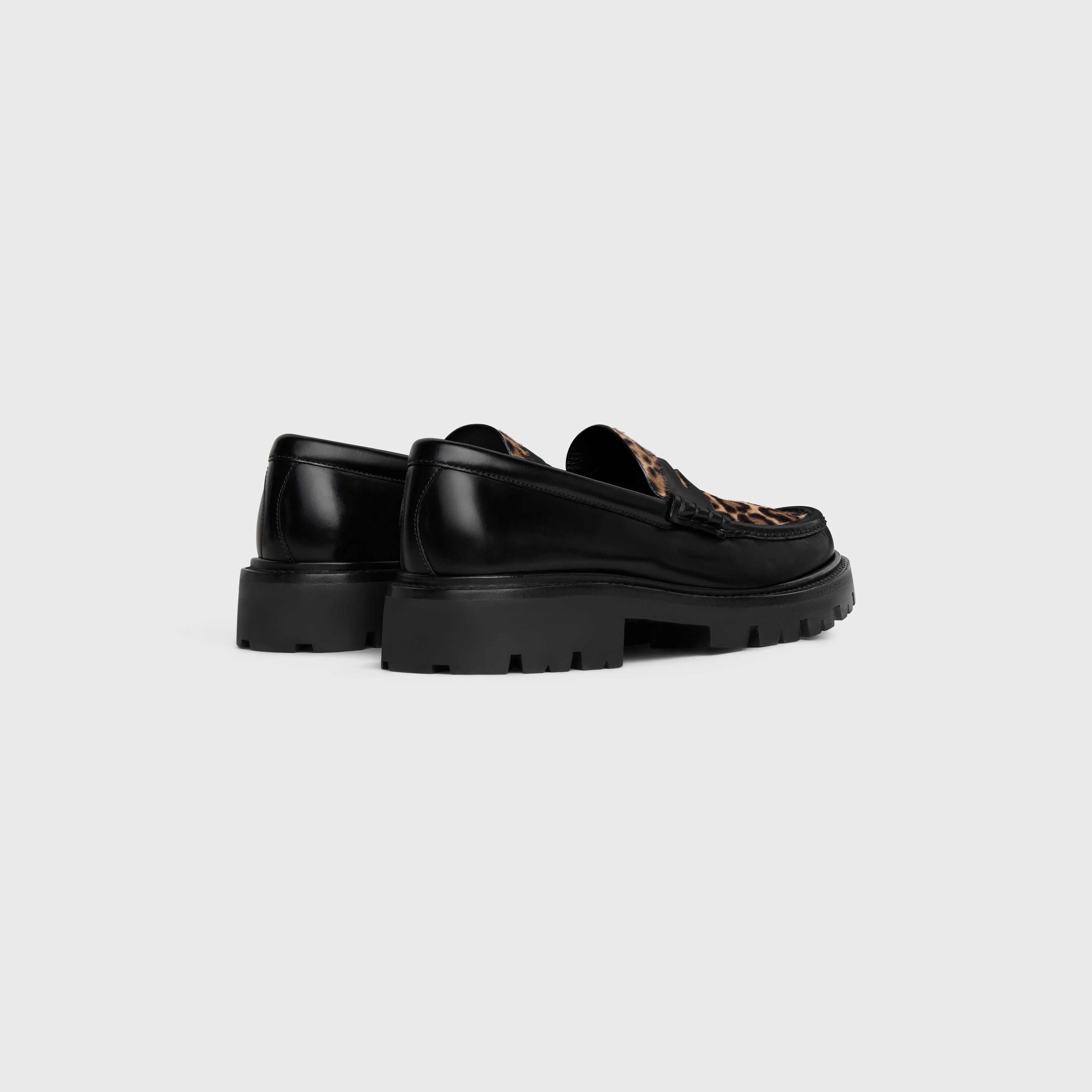 Celine o1bcso1str1124 Triomphe Margaret Loafers in Black Size US 8 / EU 41 - 3 Thumbnail