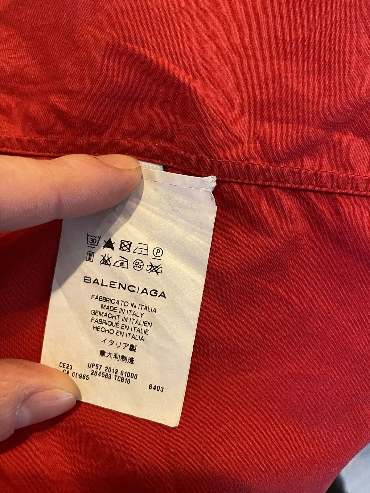 Balenciaga Balenciaga button up Size US S / EU 44-46 / 1 - 5 Thumbnail