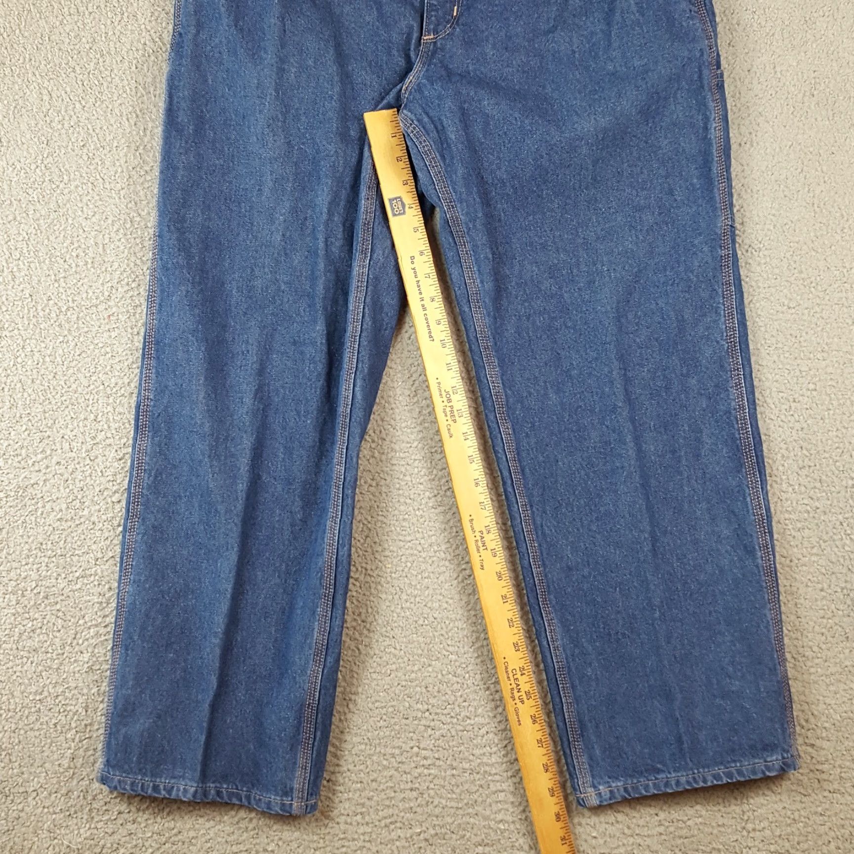 Carhartt VINTAGE Carhartt Flame-Resistant NFPA 2112 Jeans Denim Blue 38x30 Men’s Size 38 Regular Inseam 30 5-Pocket 00s 90s Workwear Mens Jeans Size US 38 / EU 54 - 7 Thumbnail