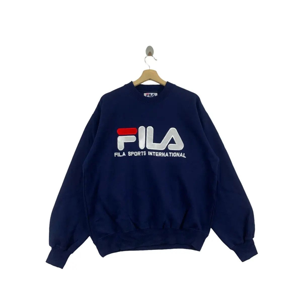 Fila Vintage FILA SPORT INTERNATIONAL Embroidered Size L / US 10 / IT 46 - 1 Thumbnail