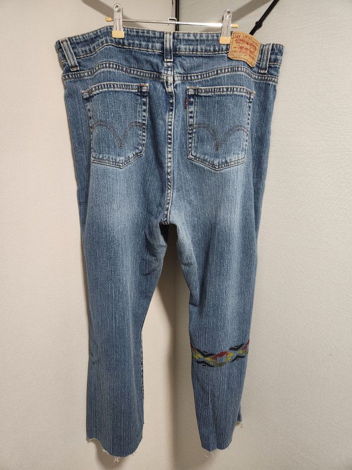 Levi's levi`s 515 nouveau boot cut Upcycled jeans Size US 32 / EU 48 - 4 Thumbnail