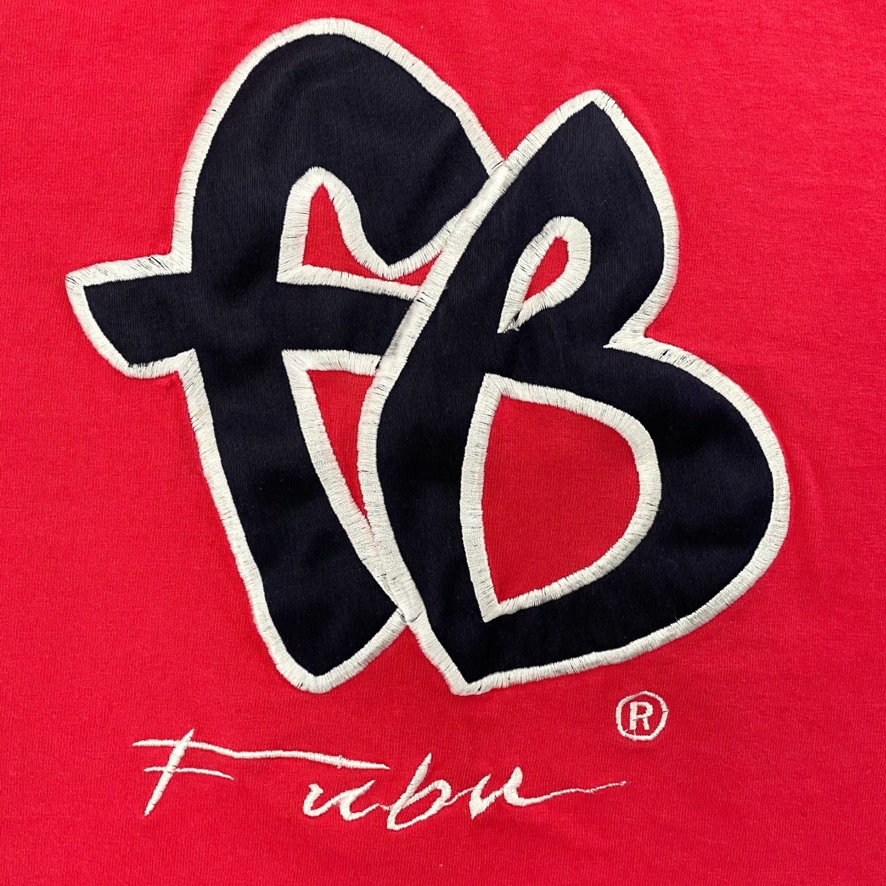 Fubu VINTAGE FUBU Shirt Men XL Pink Tank Top 90s Retro Logo Embroidered USA Made Size US XL / EU 56 / 4 - 4 Thumbnail
