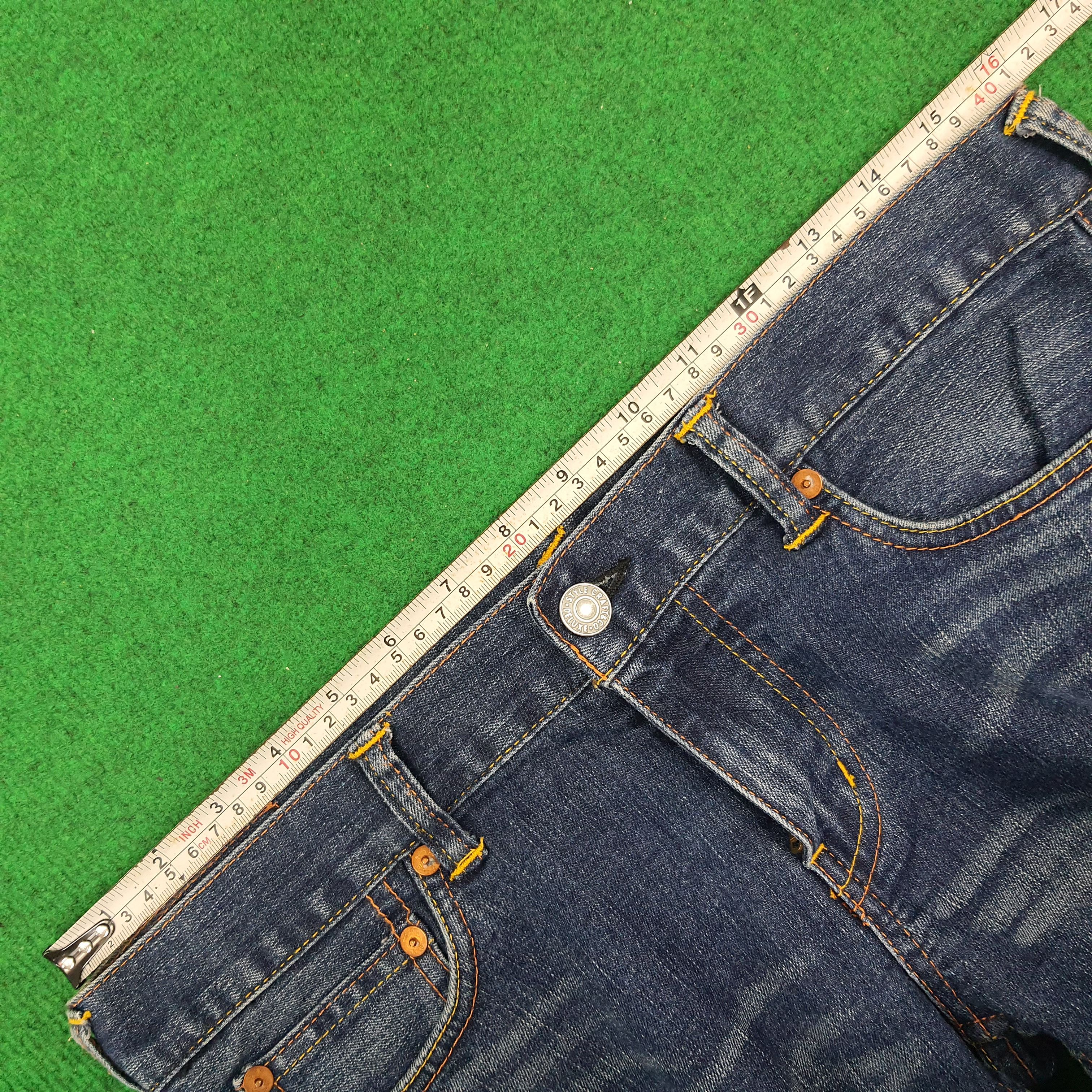 Evisu Vintage Evisu Donna Japanese Brand Custom Daicock Jeans Size 31" - 10 Thumbnail