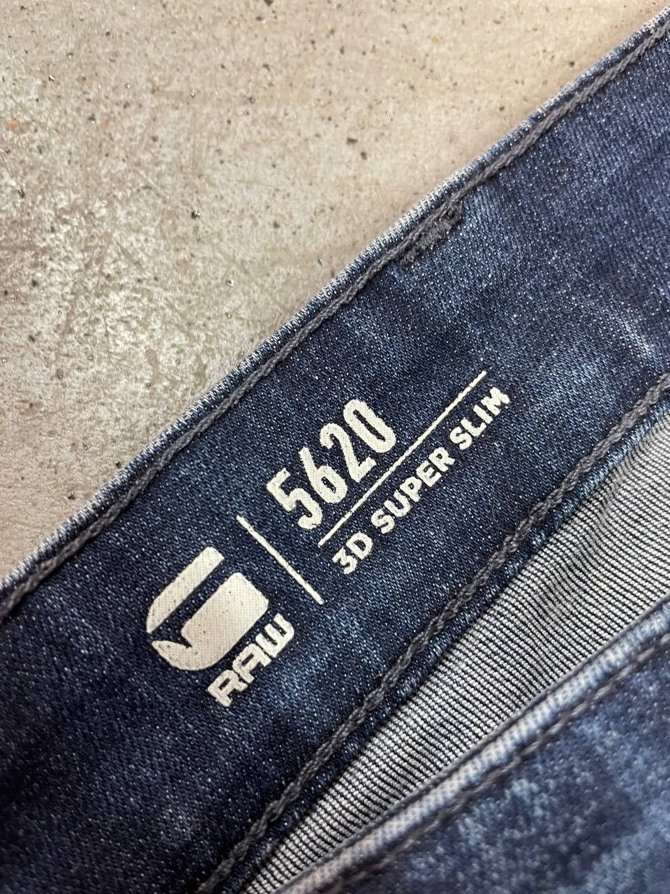 G-Star G Star Raw 3D Super Slim Jeans Biker Knee Size US 32 / EU 48 - 8 Thumbnail