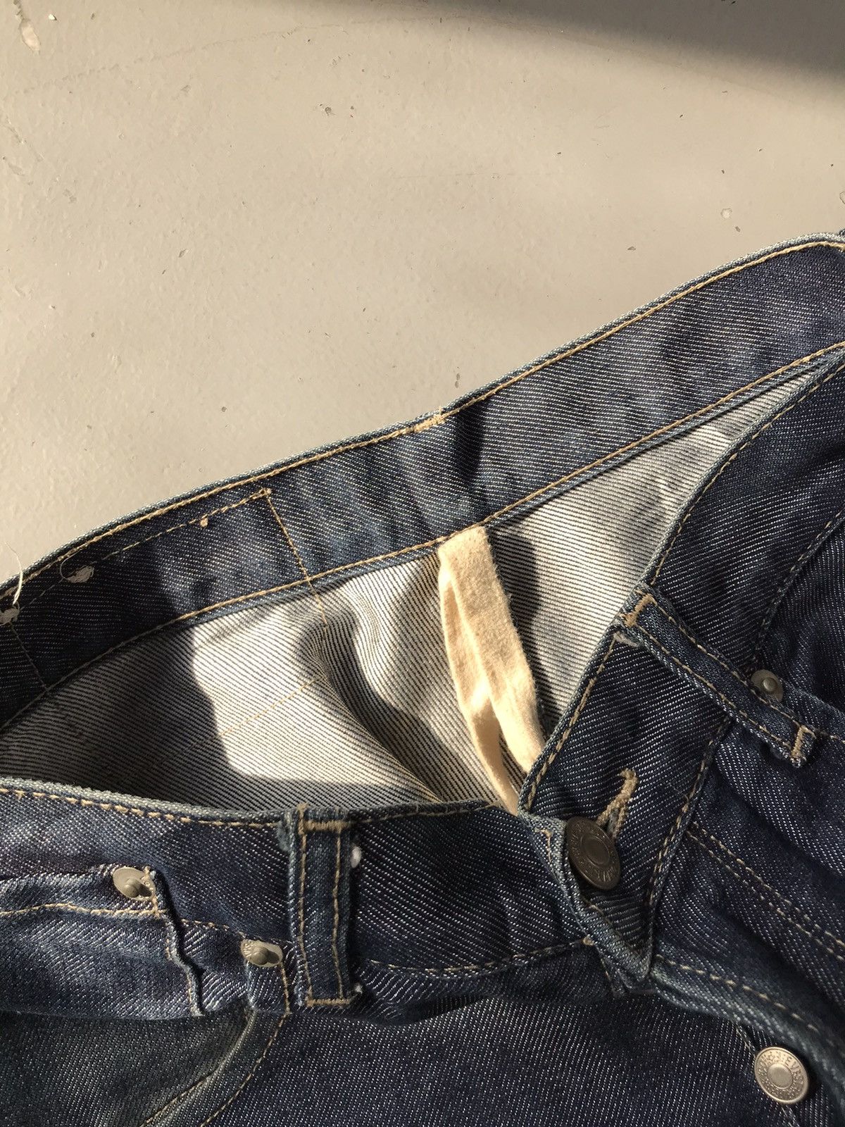 Vintage Levi’s engineer jeans straight denim