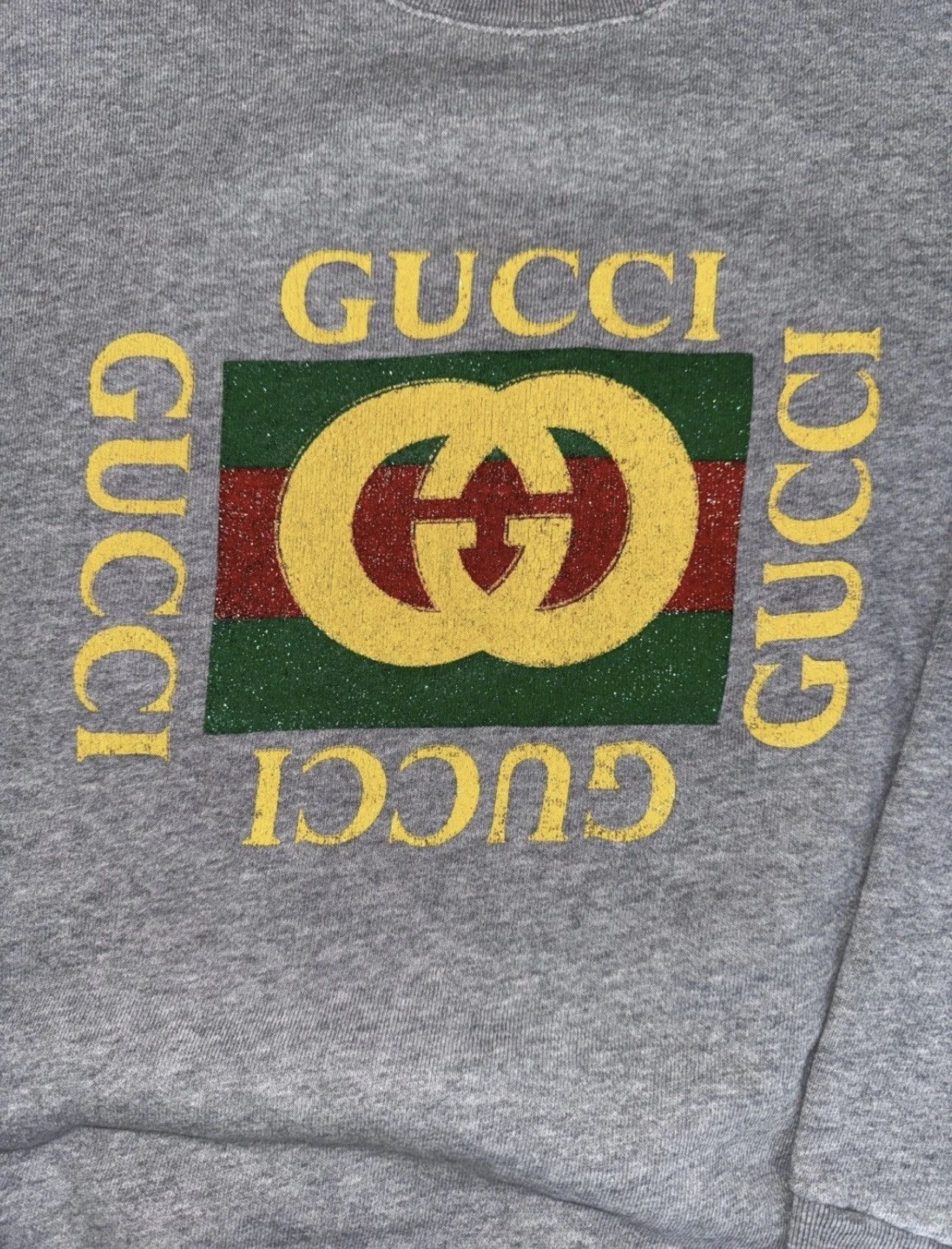 Gucci Gucci SS17 Glitter Logo Flying Tiger Sweatshirt Small Size S / US 4 / IT 40 - 5 Thumbnail