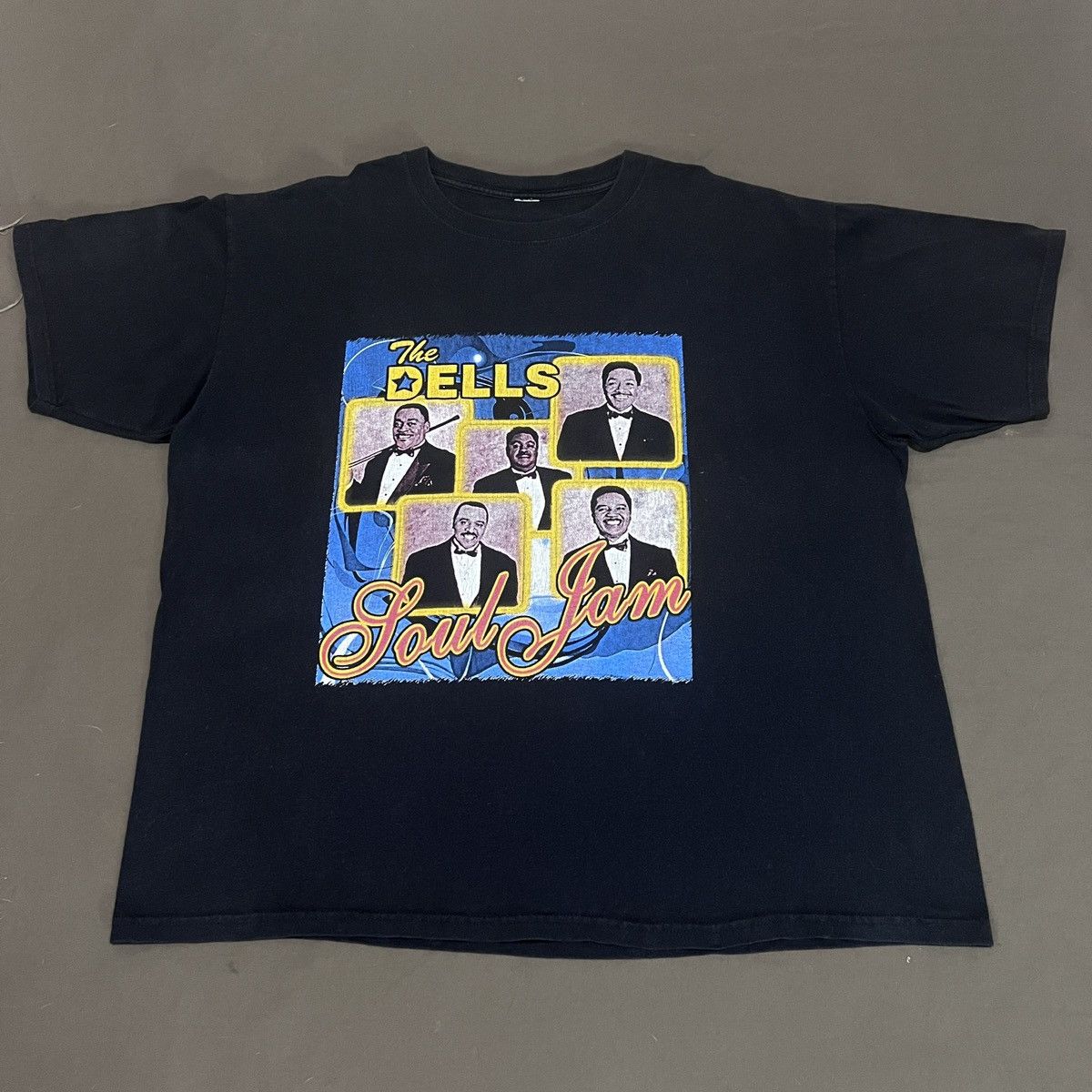 Band Tees × Vintage Vintage Y2K The Dells Soul Jam Tee 2XL R&B The Manhattans Size US XXL / EU 58 / 5 - 4 Thumbnail