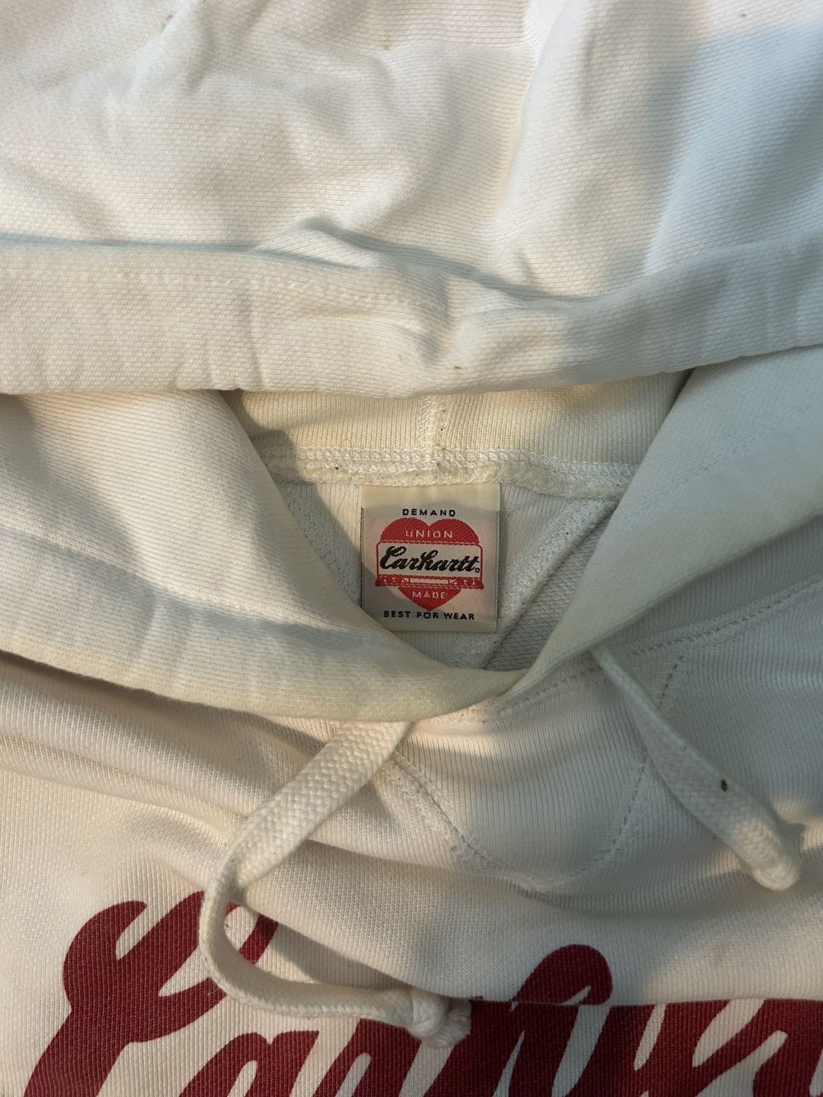 Carhartt × Vintage Vintage Carhartt Hoodie Sweatshirt Size US L / EU 52-54 / 3 - 6 Thumbnail