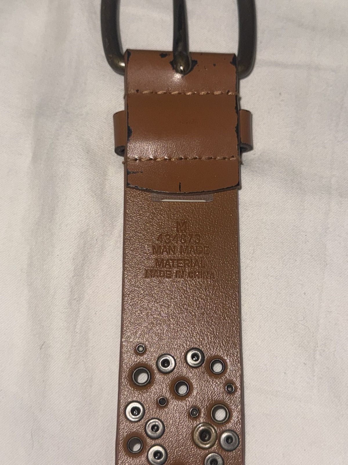 Other Studded leather belt Size ONE SIZE - 4 Thumbnail