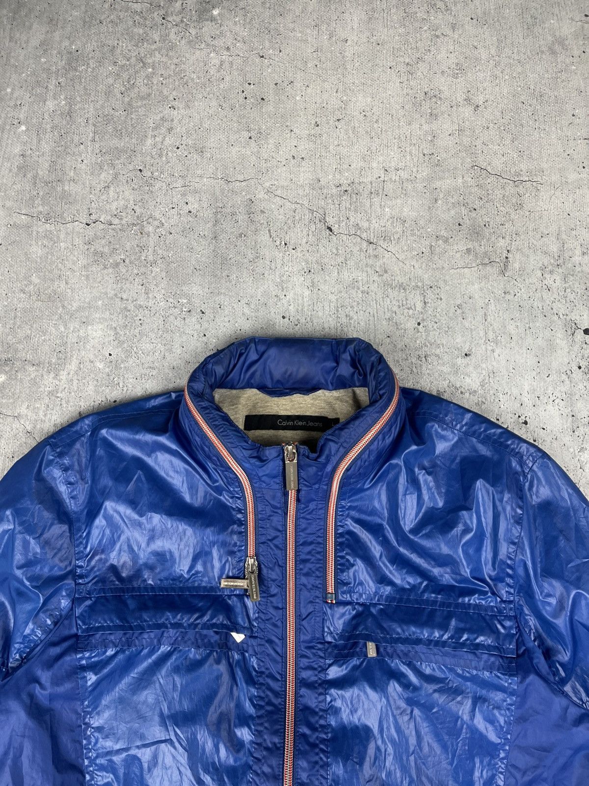 Calvin Klein Calvin Klein Rain Y2K Vintage Jacket Size US L / EU 52-54 / 3 - 2 Thumbnail