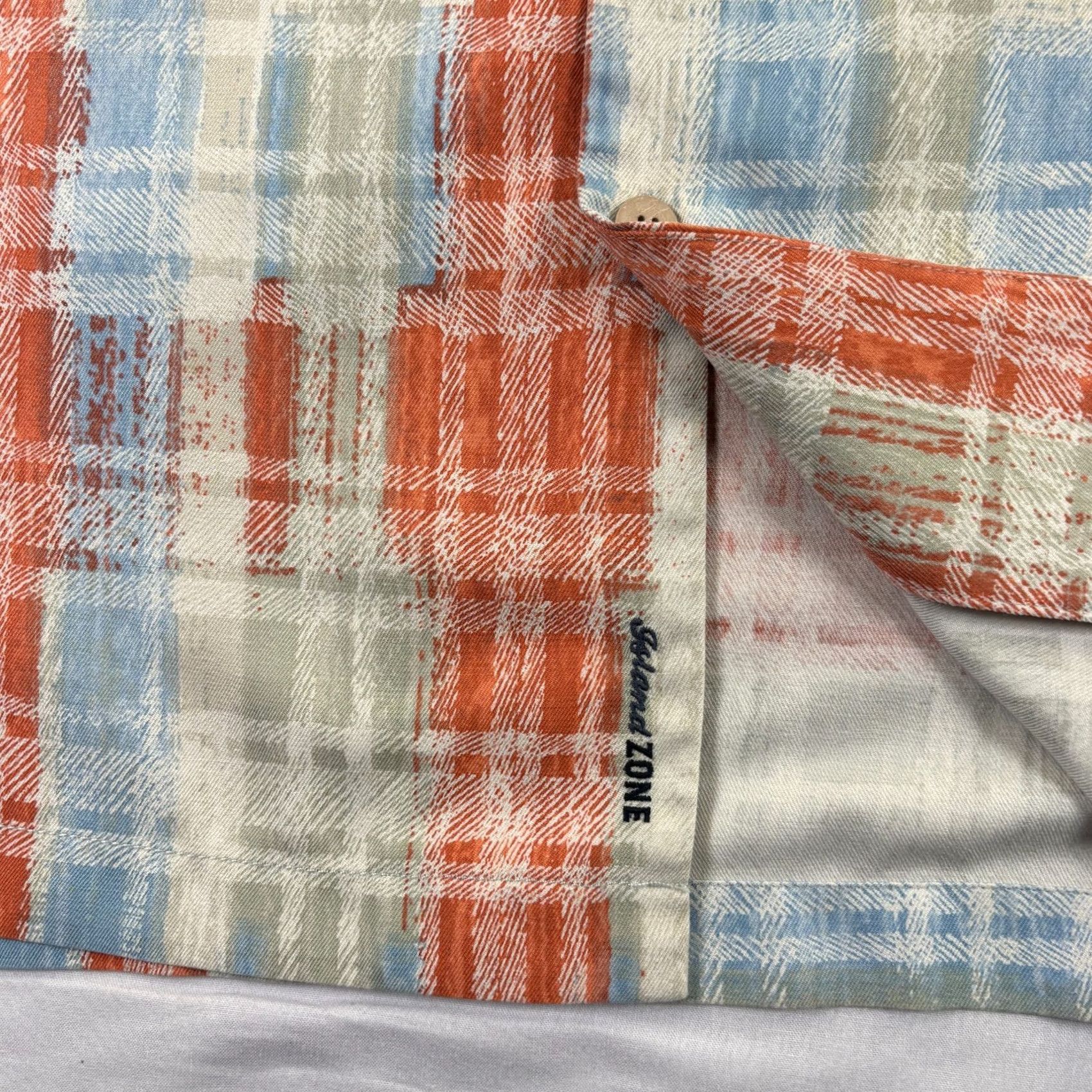 Tommy Bahama VINTAGE Tommy Bahama Silk Shirt Mens XL Hawaiian Button Up Island Zone Camp Shirt Size US XL / EU 56 / 4 - 6 Thumbnail