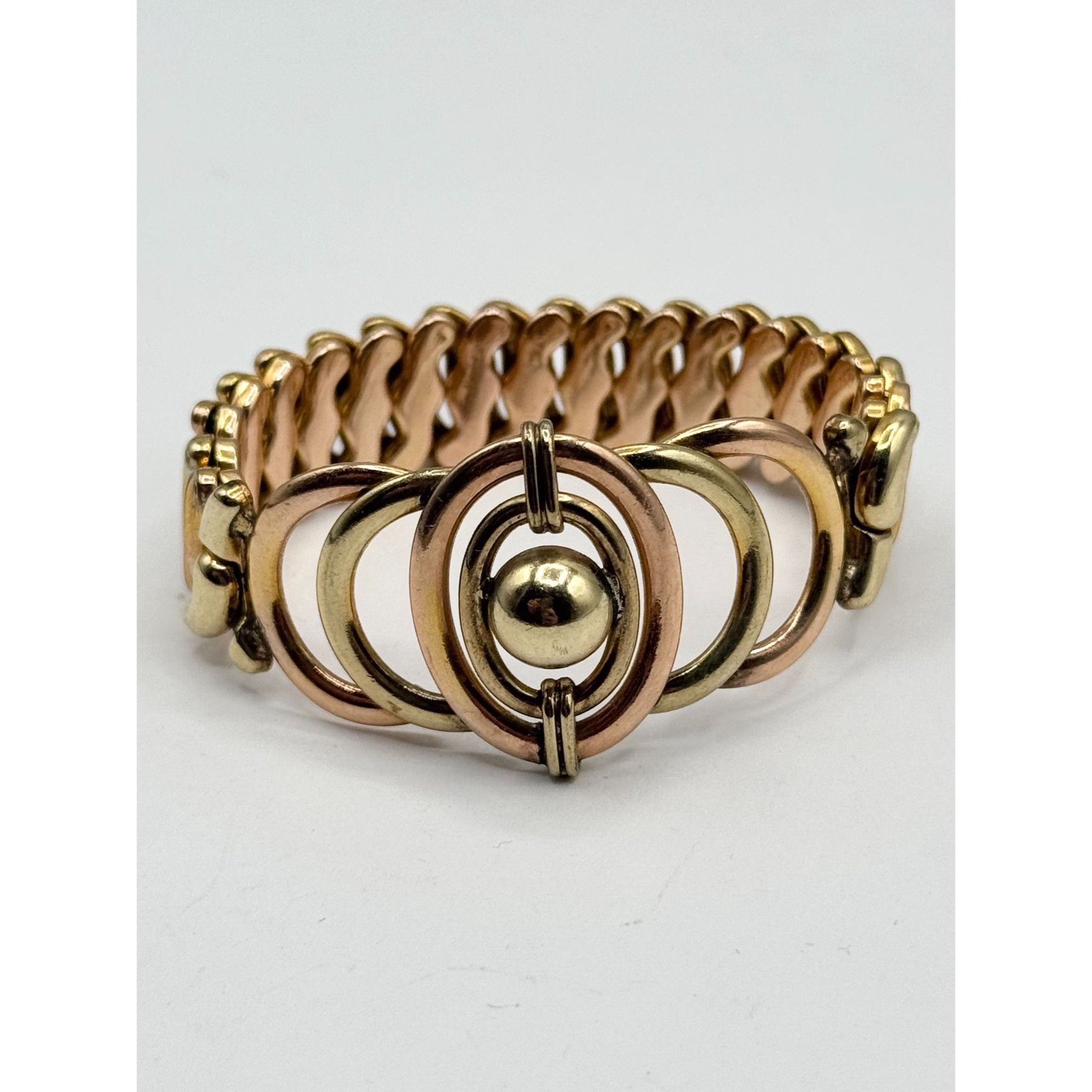 Vintage Estate Phoenix Speidel Made Gold Filled Two Tone Sweetheart Size ONE SIZE - 1 Thumbnail