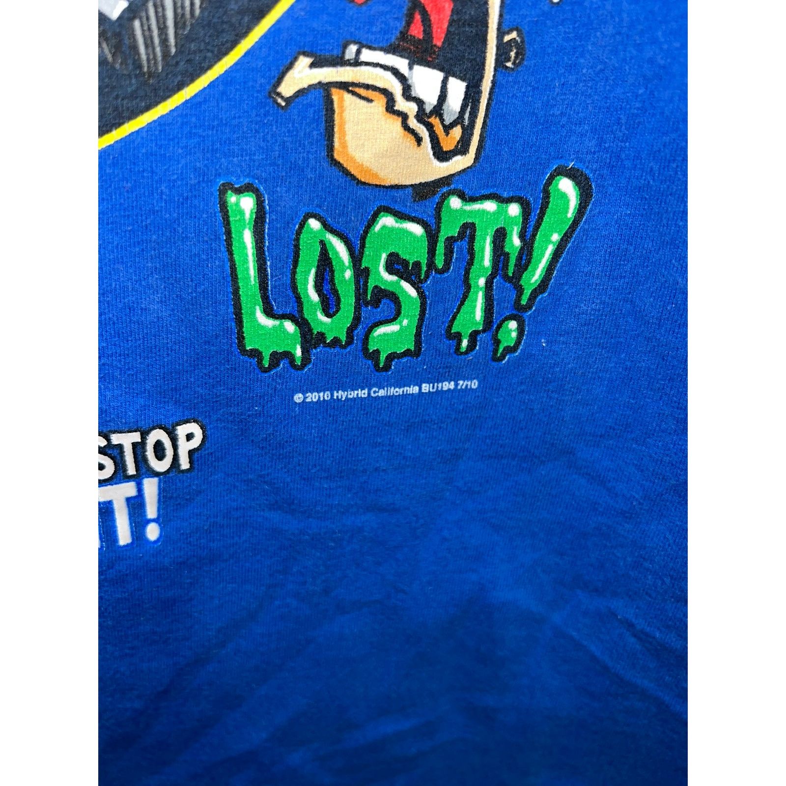 Vintage Youth Video Game Shirt Game Face Gaming Blue Tee Kids Xl Size S / US 4 / IT 40 - 5 Thumbnail