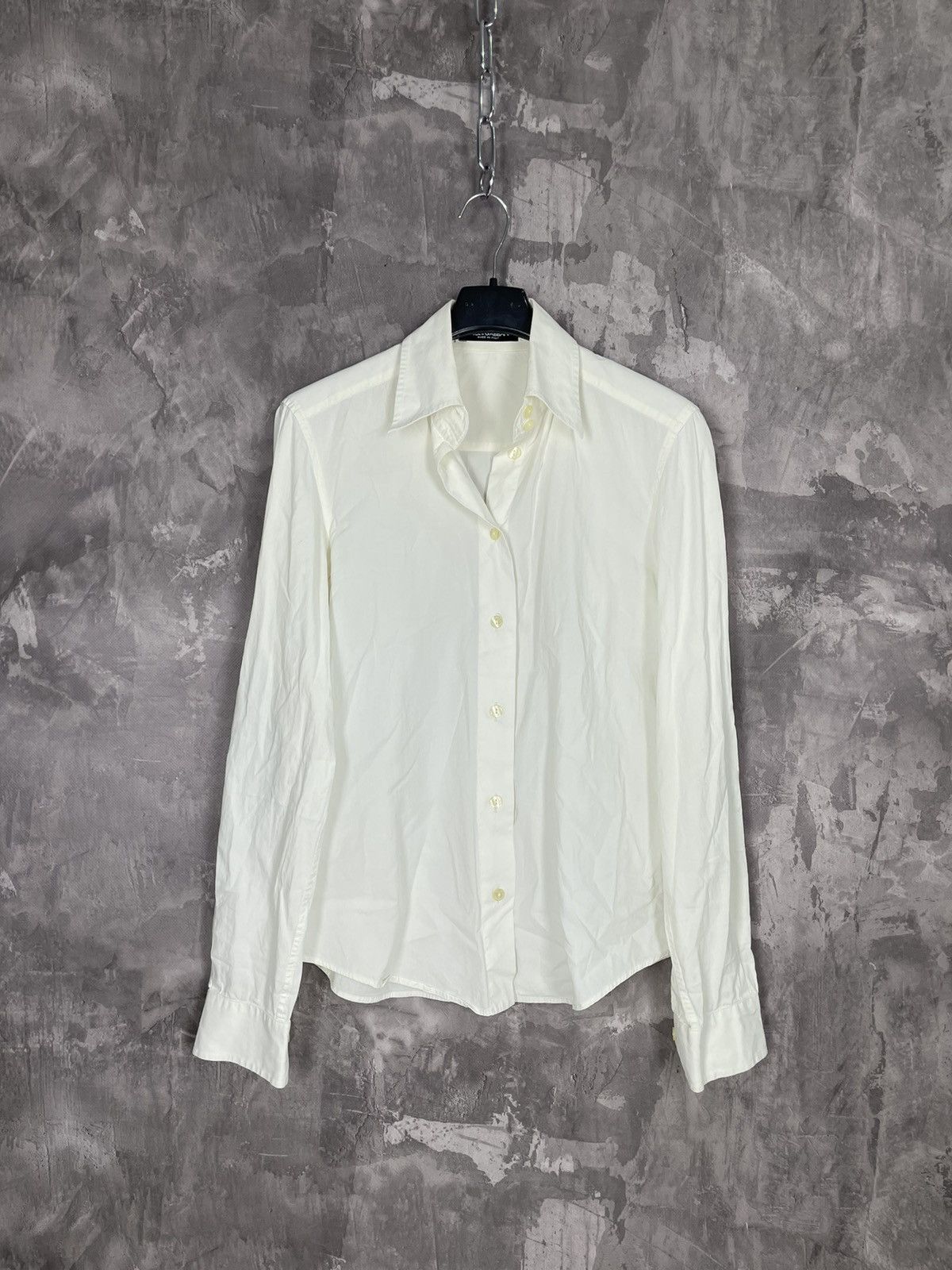 Dolce & Gabbana Vintage Women’s Dolce Gabbanna Basic White Shirt Button Up Size XS / US 0-2 / IT 36-38 - 1 Thumbnail