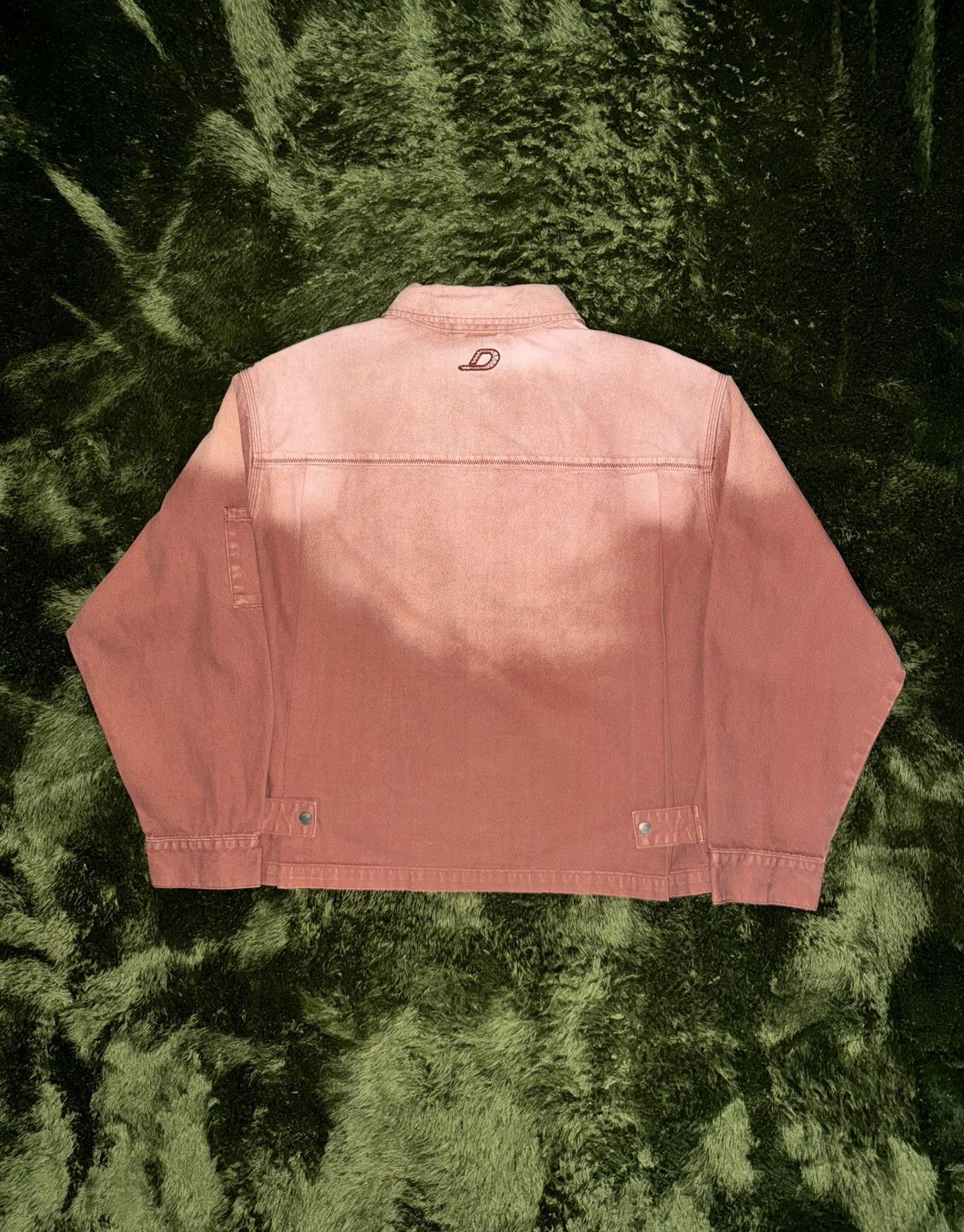 Dickies [XL] Dickies Washed Snake Detail Eisenhower Jacket Red Size US XL / EU 56 / 4 - 7 Thumbnail