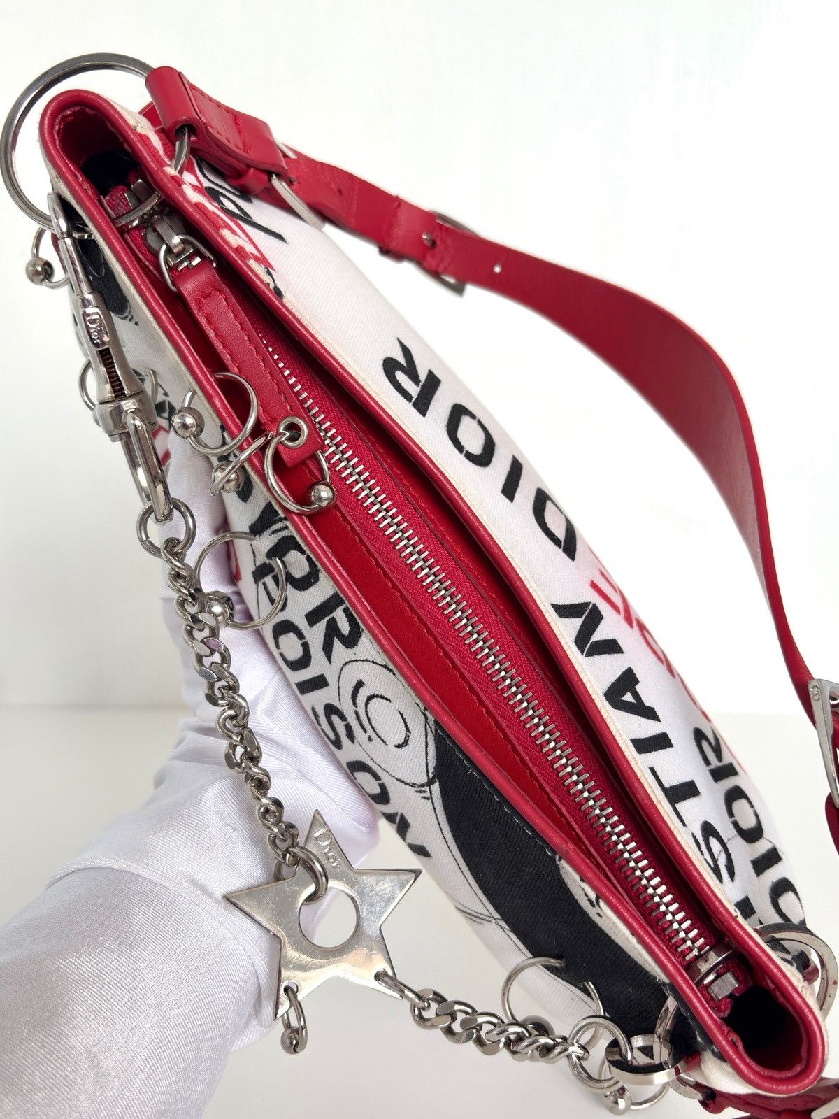Dior Christian Dior Hardcore Pierced Shoulder Bag Size ONE SIZE - 5 Thumbnail