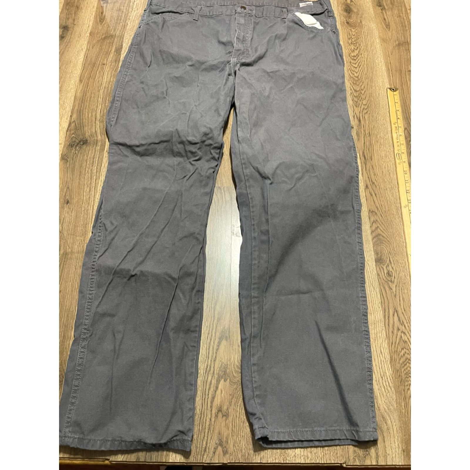 Dickies Dickies Pants Men's Size 42x32 Straight Leg Khakis Pockets Beige Gray Pockets Size US 42 / EU 58 - 2 Thumbnail