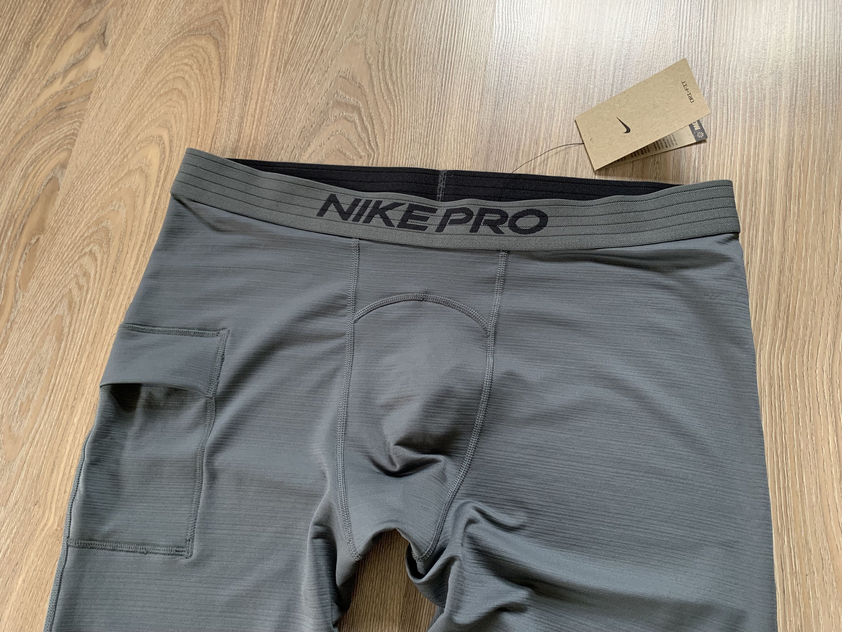 Nike Nike Pro Dri-FIT Pocket Tights Leggins Size US 44 / EU 60 - 3 Thumbnail