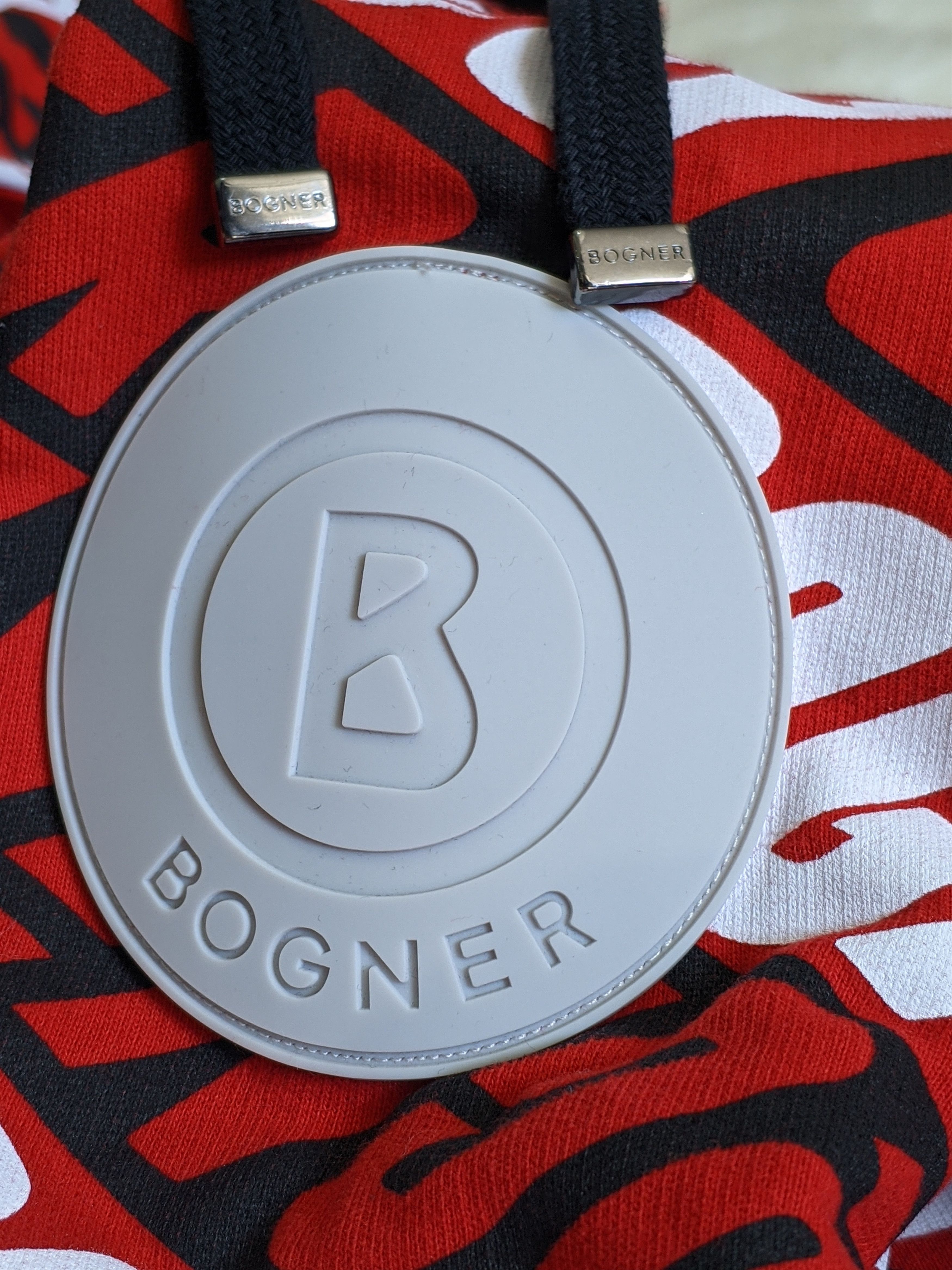 Bogner BOGNER Monogram All Over Logo Print Hoodie Hoodie Size US M / EU 48-50 / 2 - 10 Thumbnail