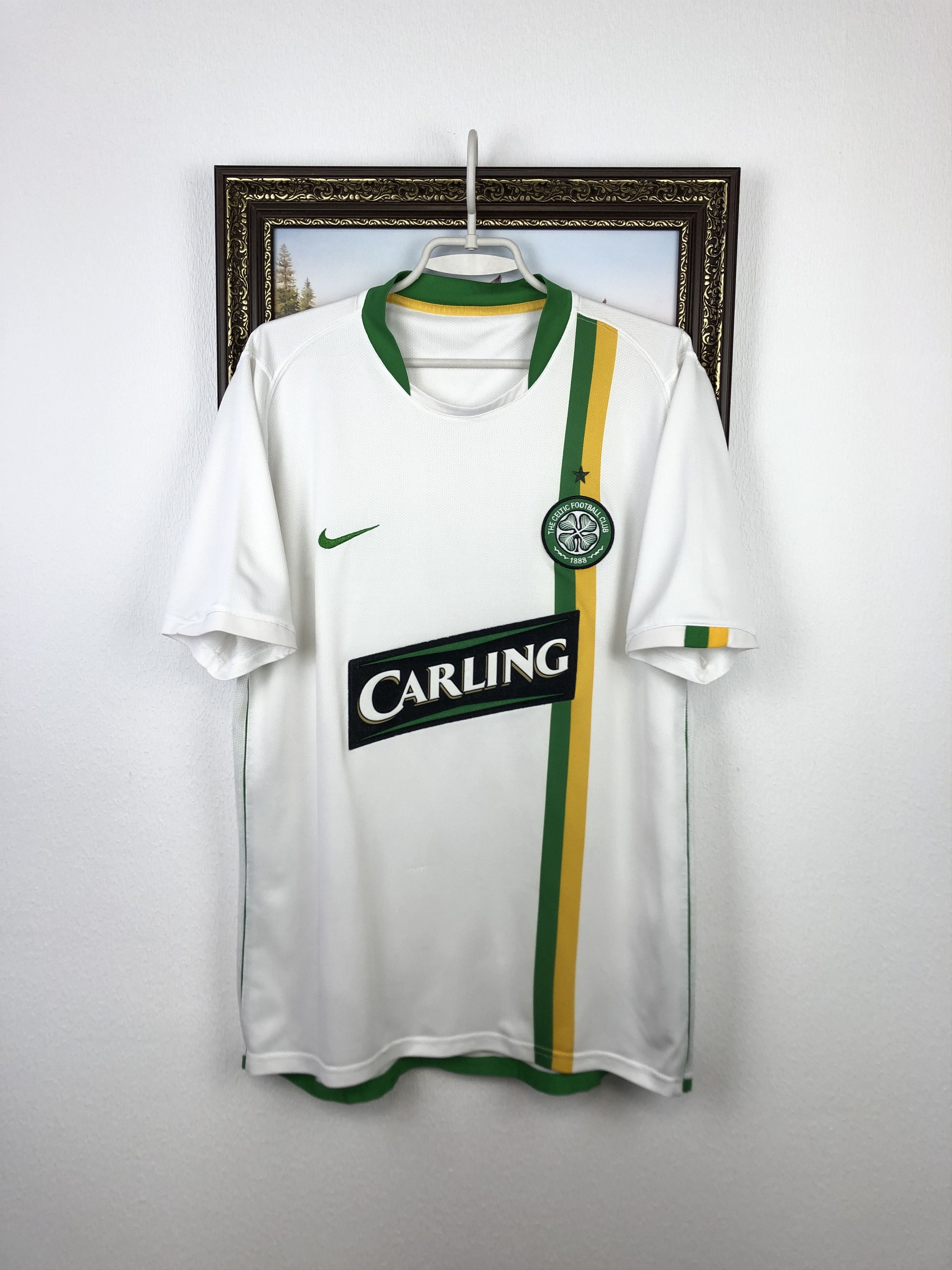 Nike Celtic Cup Shirt football shirt Soccer Nike White Jersey Size US M / EU 48-50 / 2 - 1 Thumbnail