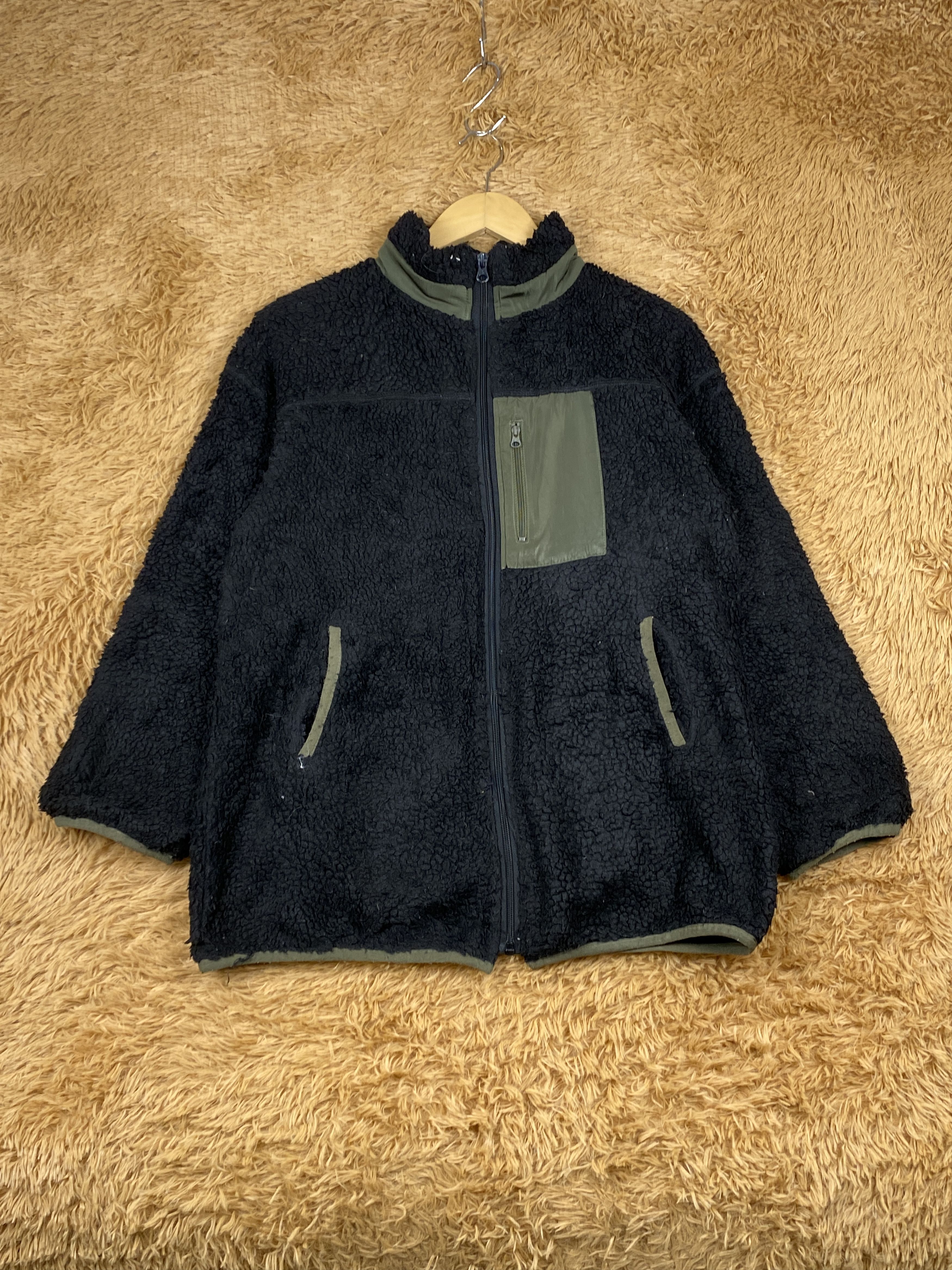 Japanese Brand Vintage Riche Glamour Sherpa Jacket J1794 Size US S / EU 44-46 / 1 - 1 Thumbnail