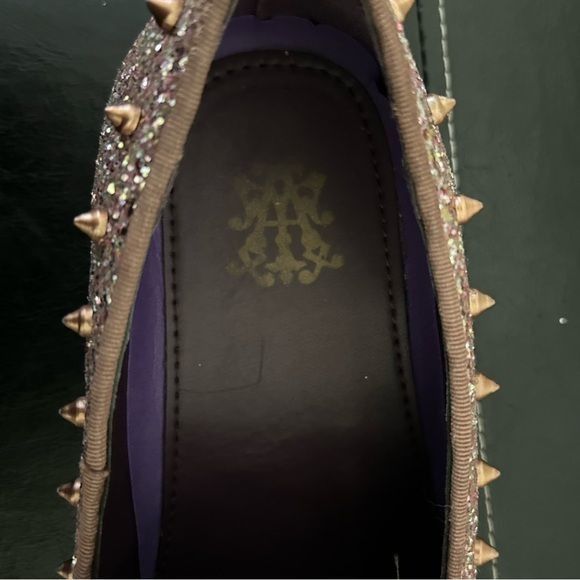 Other Men’s spike shoes Rose Gold with Rose gold spikes Size US 12 / EU 45 - 4 Thumbnail