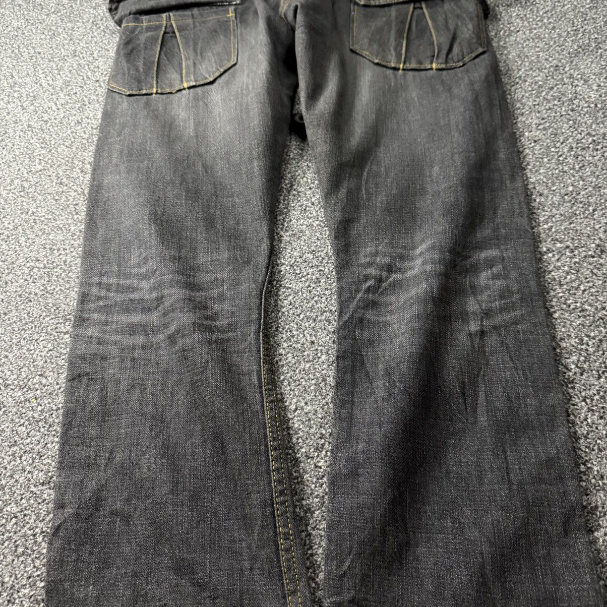 If Six Was Nine 🔥🔥🇯🇵 Vintage 90s Japanese LGB Bondage Strap Lace Denim Size US 31 - 12 Thumbnail