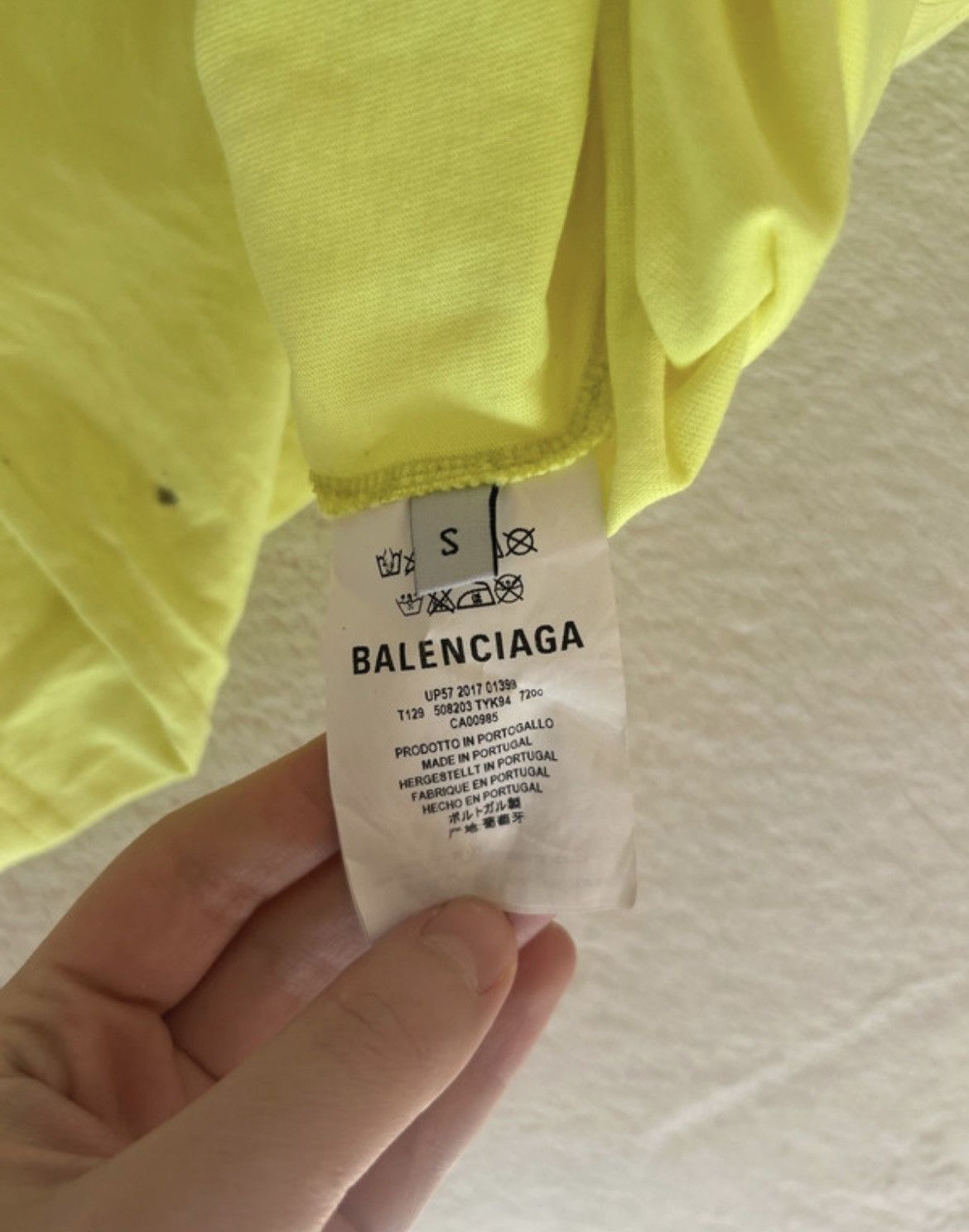 Balenciaga Balenciaga Shirt „The Power of Dreams“ Size US S / EU 44-46 / 1 - 4 Thumbnail