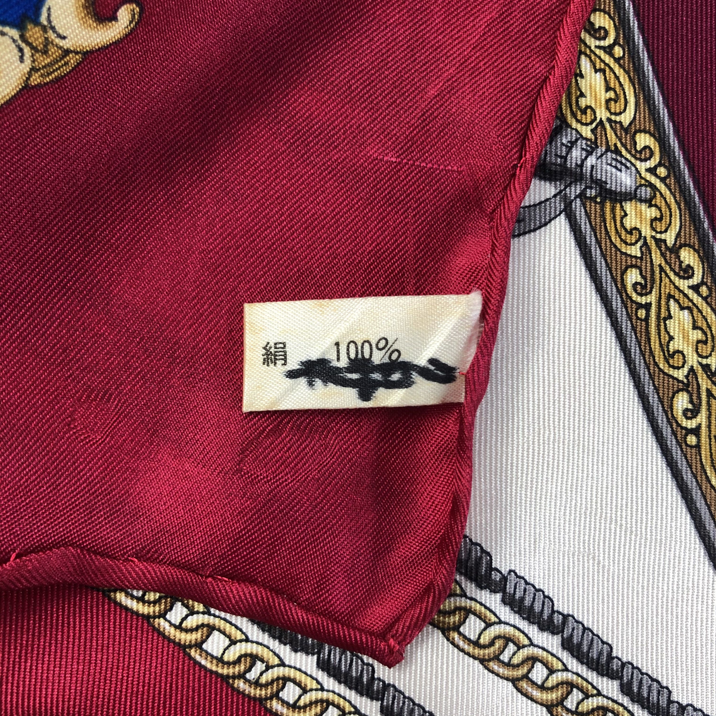 Vintage Vintage Silk Scarf Size ONE SIZE - 5 Thumbnail