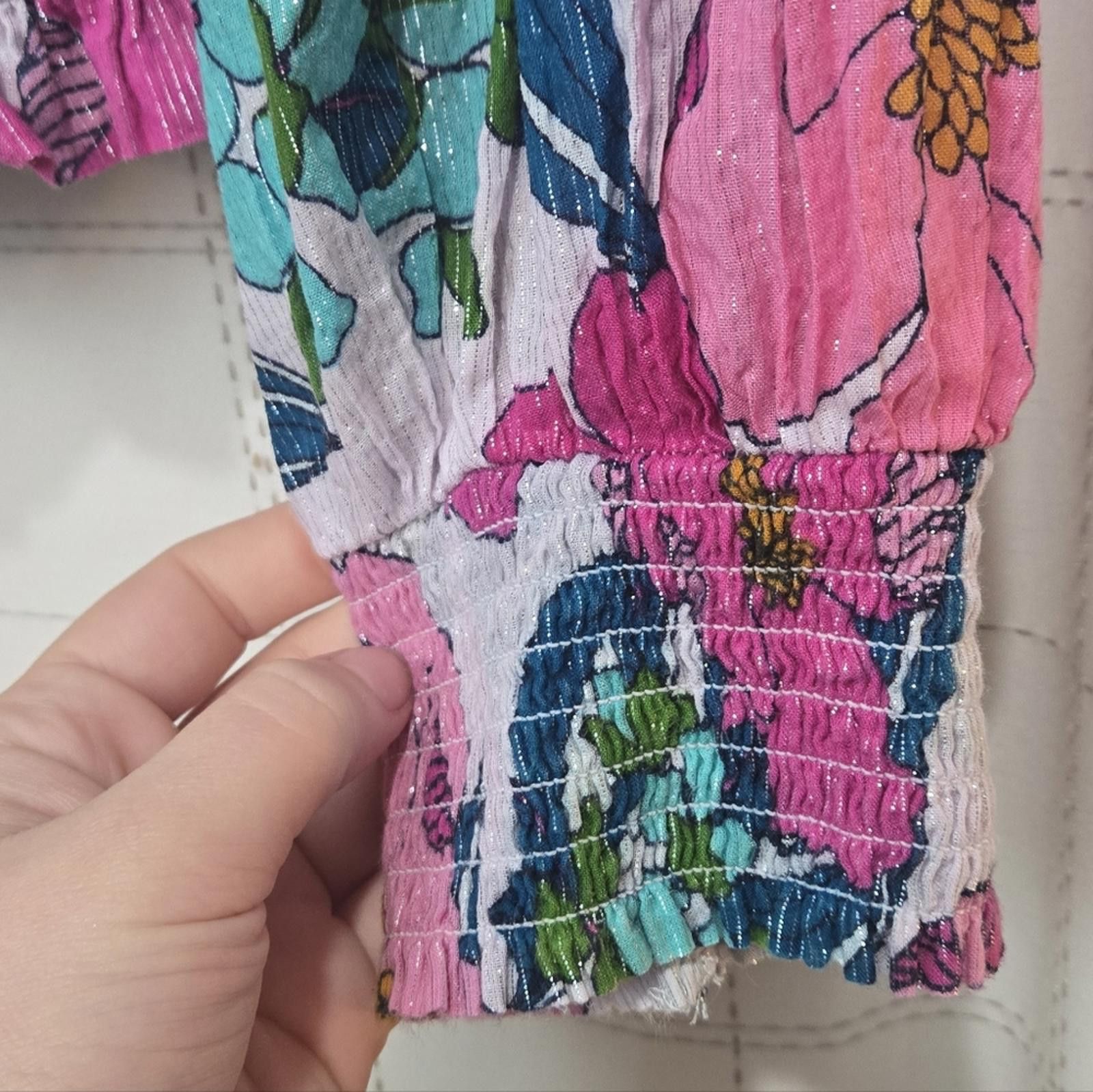 Other INC Cotton Blouse Size L / US 10 / IT 46 - 3 Thumbnail