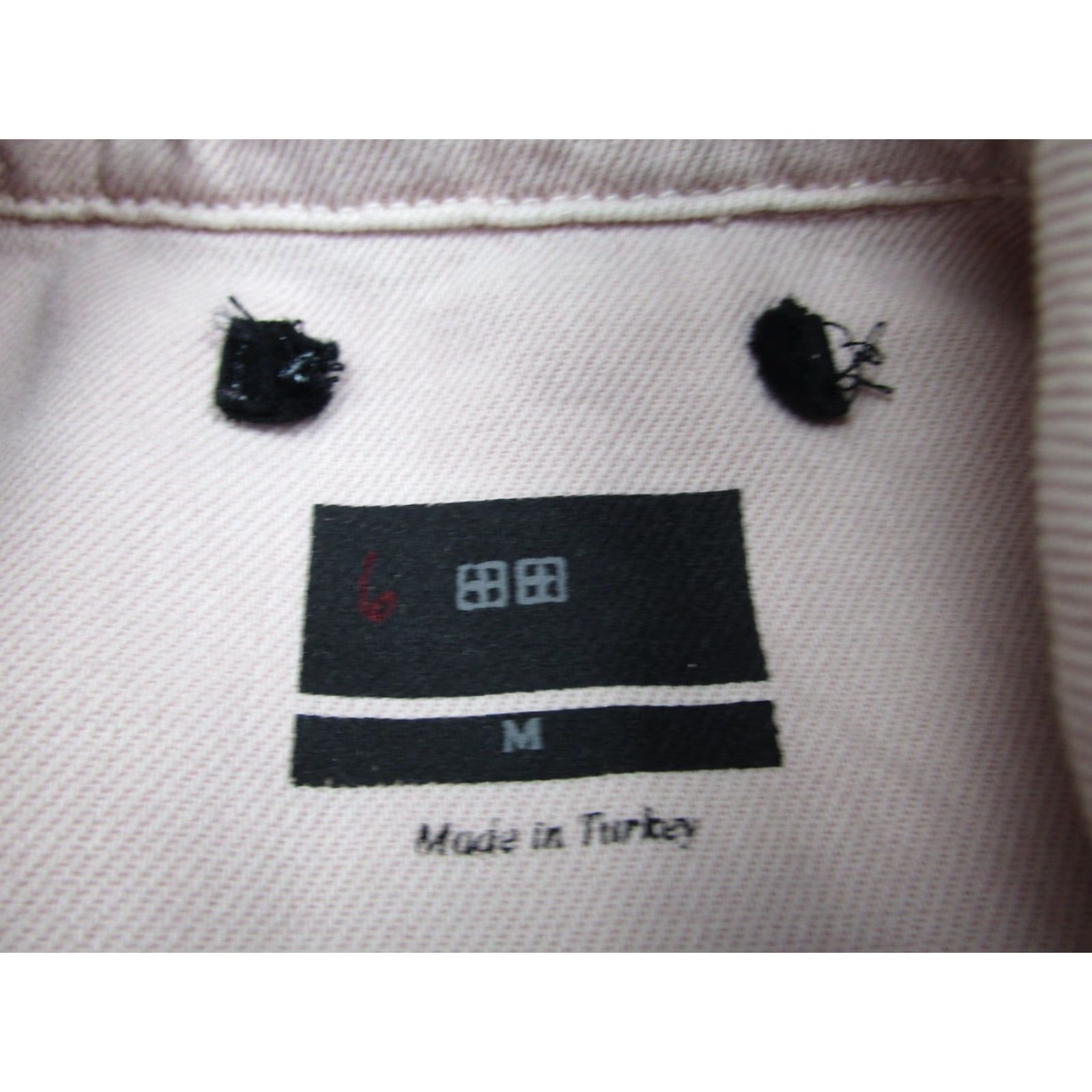 Ksubi Ksubi Jacket Womens Medium Belted Utility Safari Shacket Pockets Pink Dark Pale Cotton Twill Recycled Button Logo Size M / US 6-8 / IT 42-44 - 4 Thumbnail