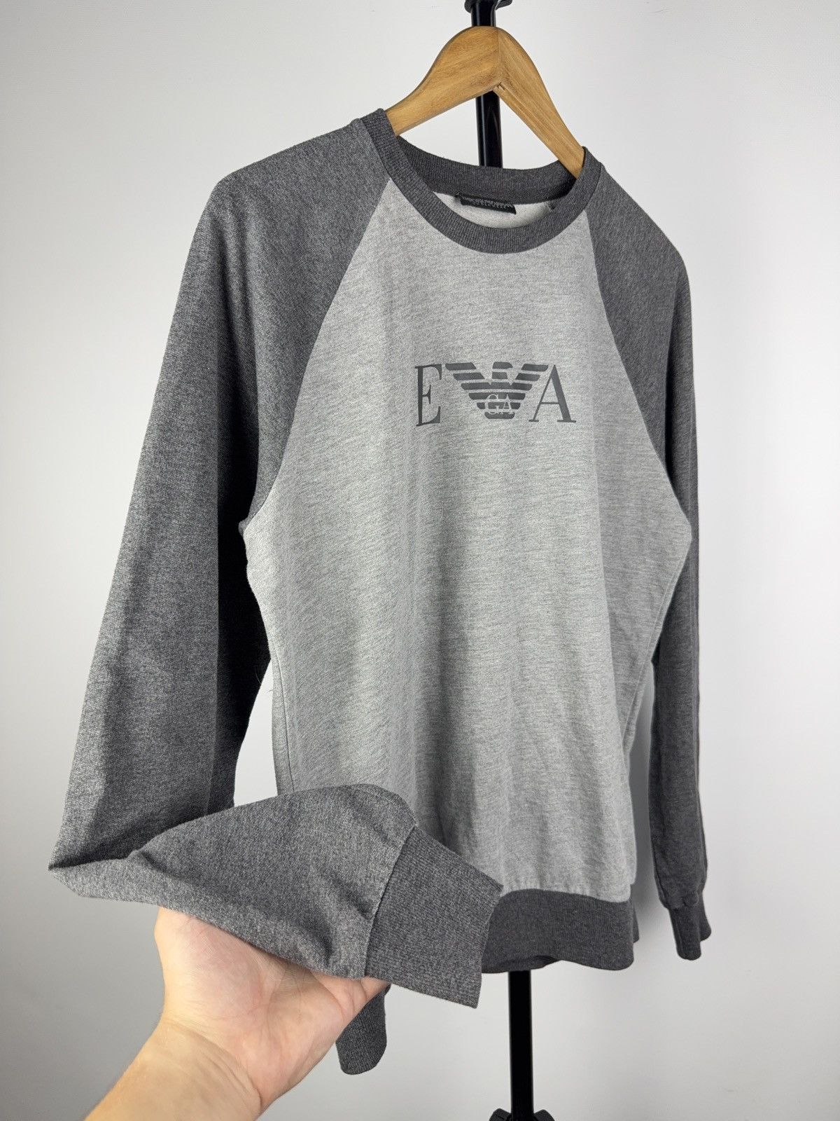 Emporio Armani Vintage 00s Luxury Logo Armani Emporio Armani Sweatshirt Size US M / EU 48-50 / 2 - 5 Thumbnail