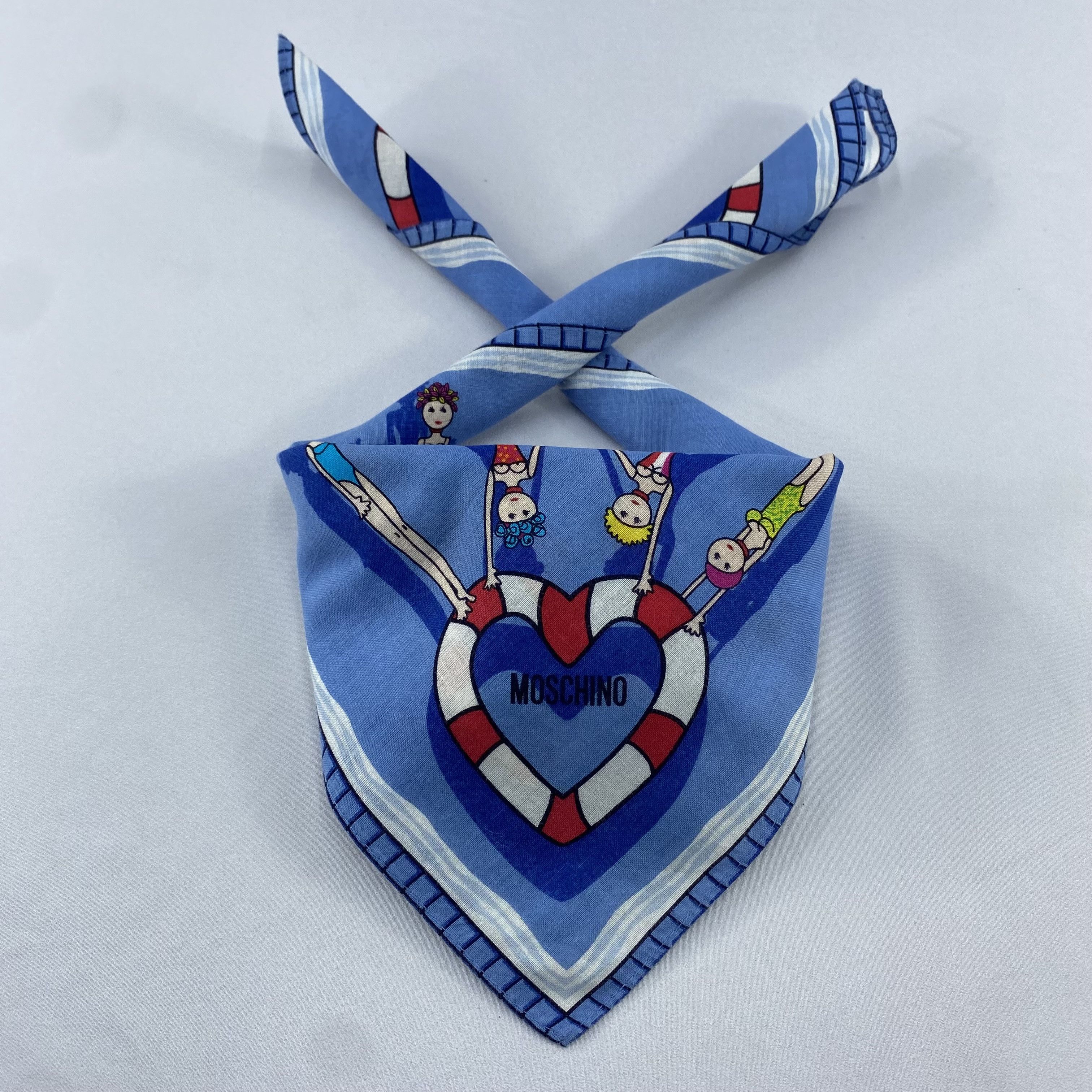 Moschino Moschino Handkerchief / Bandana / Neckerchief C907 Size ONE SIZE - 2 Thumbnail