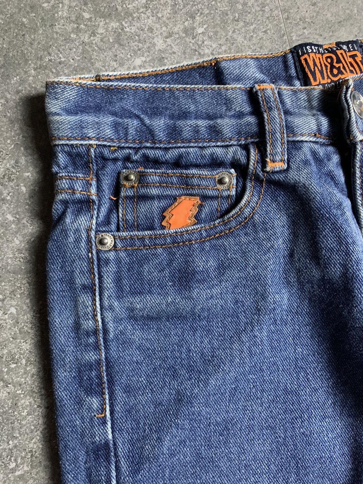 W&LT × Walter Van Beirendonck 2000s W&LT Walter Van Beirendonck Bootcut Jeans Size US 26 / EU 42 - 4 Thumbnail
