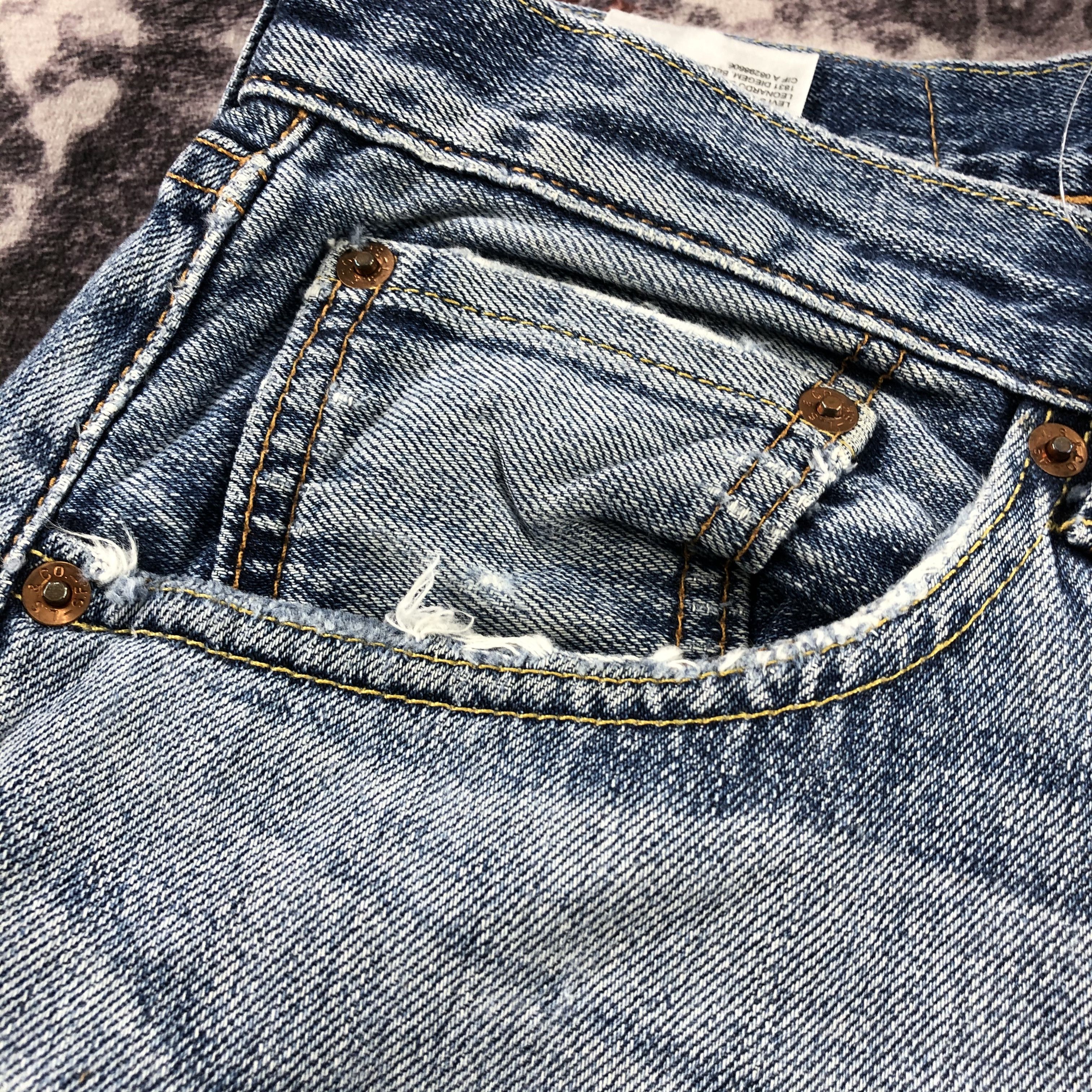 Levi's Vintage Blue Wash Levis 503 Jeans-JM2815 Size US 34 / EU 50 - 10 Thumbnail