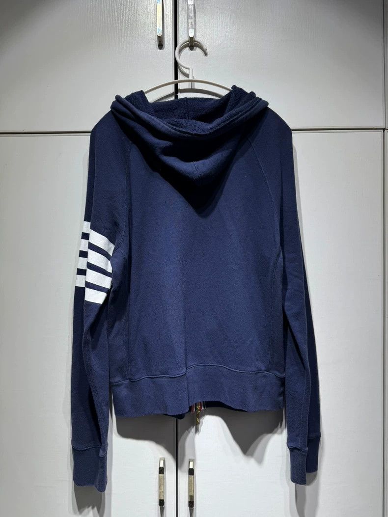 Thom Browne thom browneInk blue offset printed zipper jacket 2503-Nexta Size US M / EU 48-50 / 2 - 2 Thumbnail