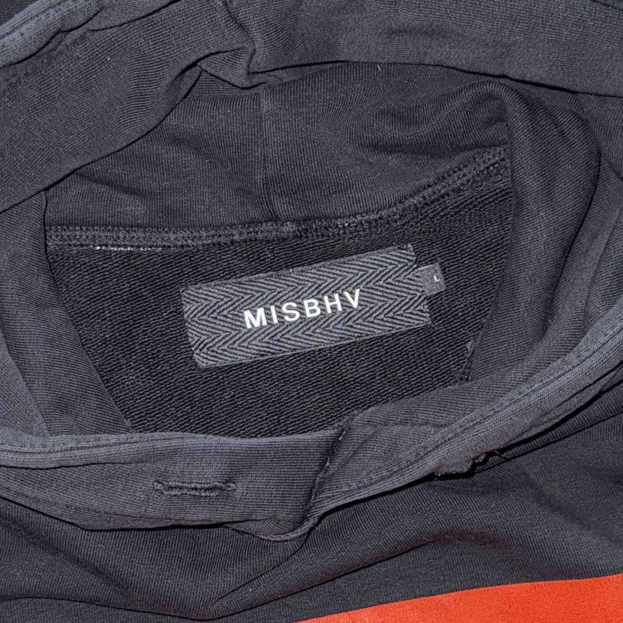 Misbhv MISBHV Black Rave Oversized Fit Hoodie Size US L / EU 52-54 / 3 - 7 Thumbnail