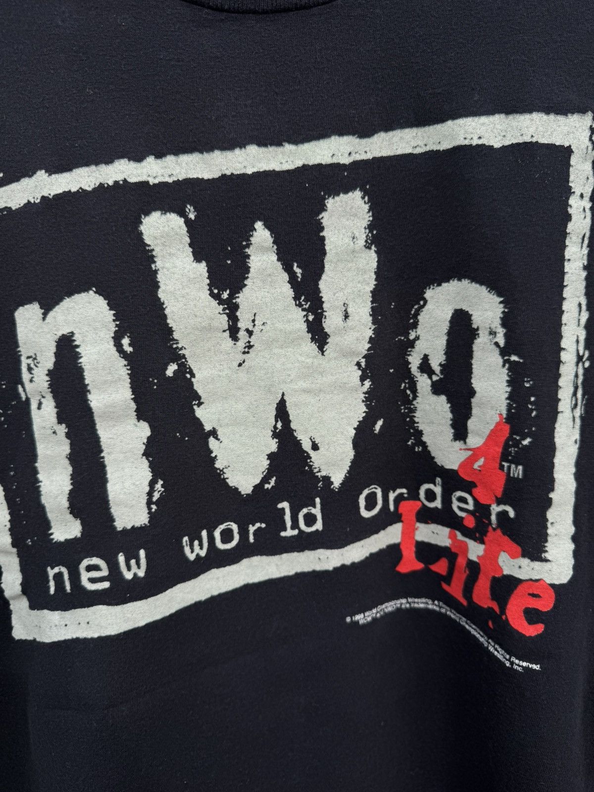 Vintage × WWF Vintage 98’ New World Order 4 Life Shirt Size US L / EU 52-54 / 3 - 6 Thumbnail