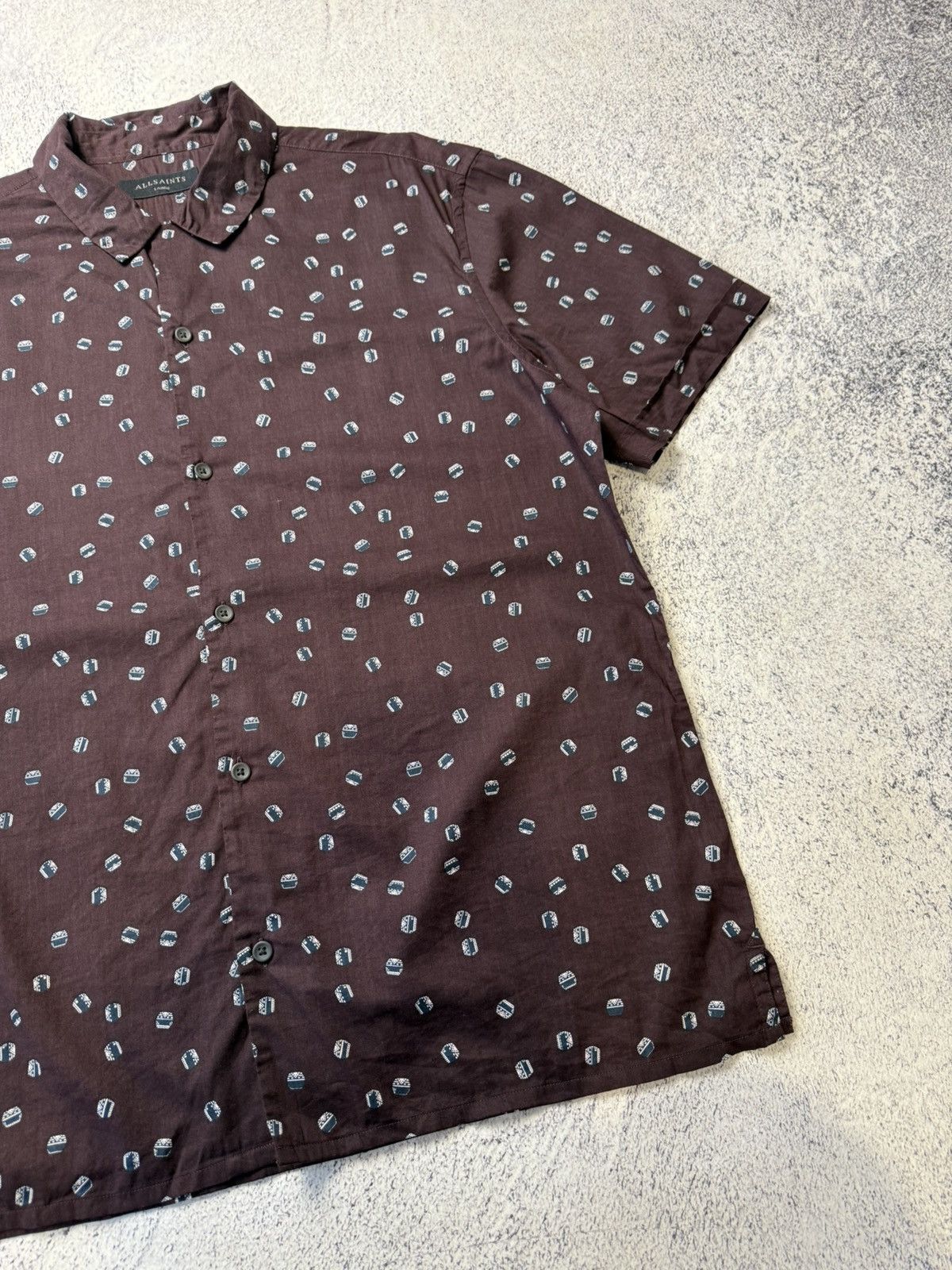 Allsaints Vintage Allsaints Y2K Hawaii Shirt Size US L / EU 52-54 / 3 - 16 Thumbnail