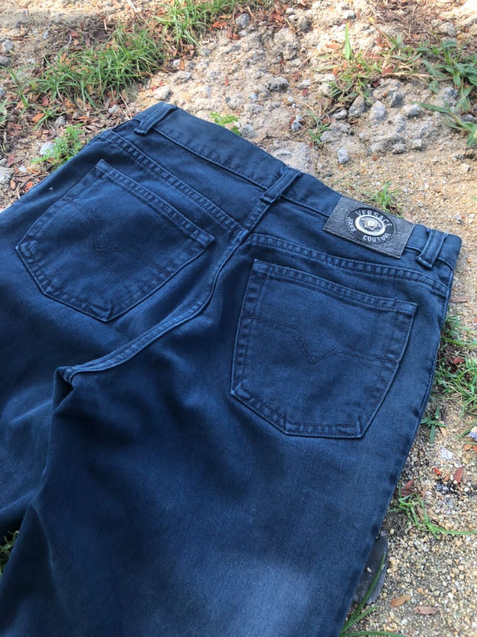 Versace Jeans Couture × Vintage Vintage Versace Jeans Couture Blue Denim Jeans Size US 29 - 8 Thumbnail