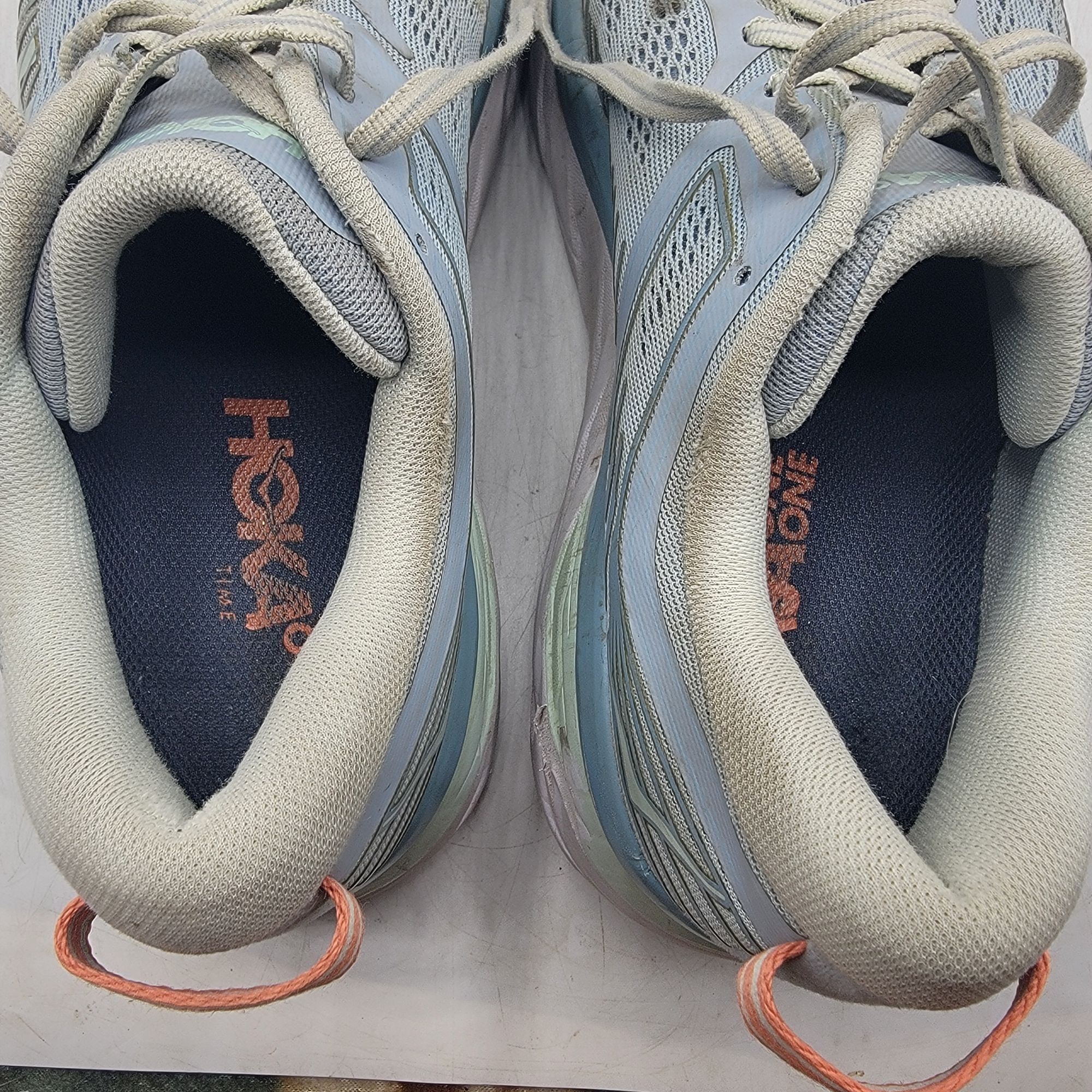 Hoka Hoka One One Bondi 7 Womens 9.5 Blue Fog Sneaker Shoes Athle Size US 9.5 / IT 39.5 - 6 Thumbnail