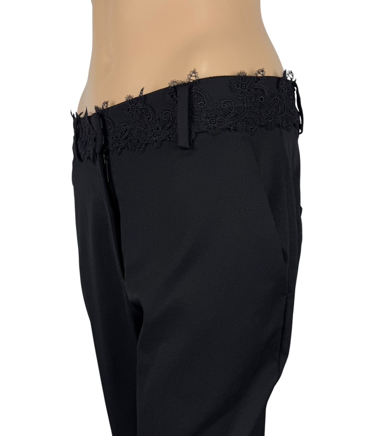 The Kooples The Kooples Dress Wool Pants Crop Lace Decorated size FR36 Size 26" / US 2 / IT 38 - 2 Thumbnail