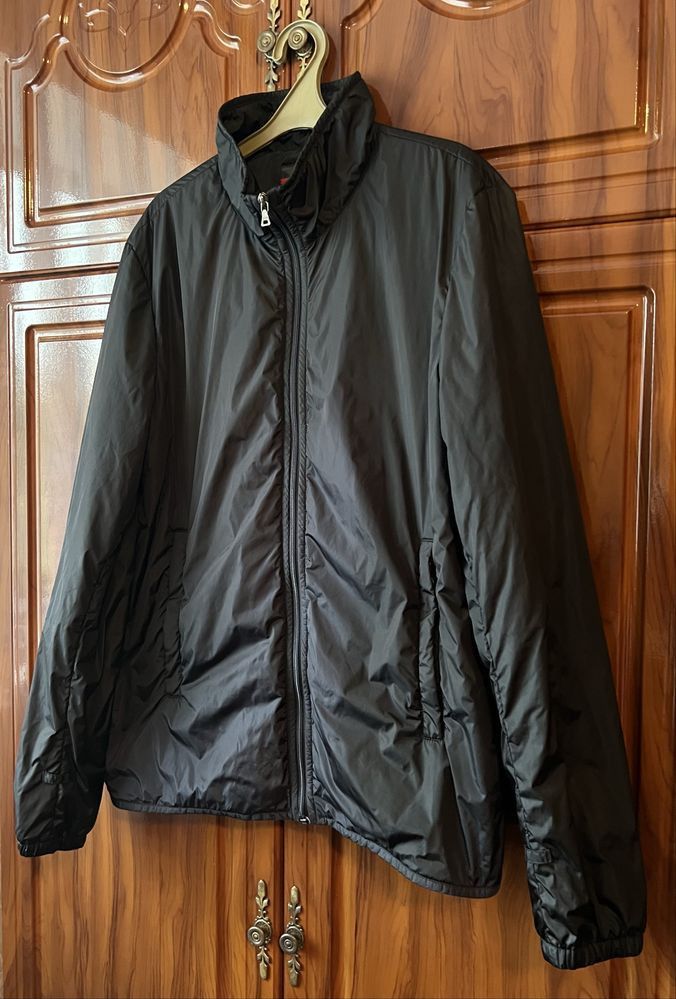Prada Vintage Prada Red Tab Hooded Jacket with lining Size US L / EU 52-54 / 3 - 2 Thumbnail