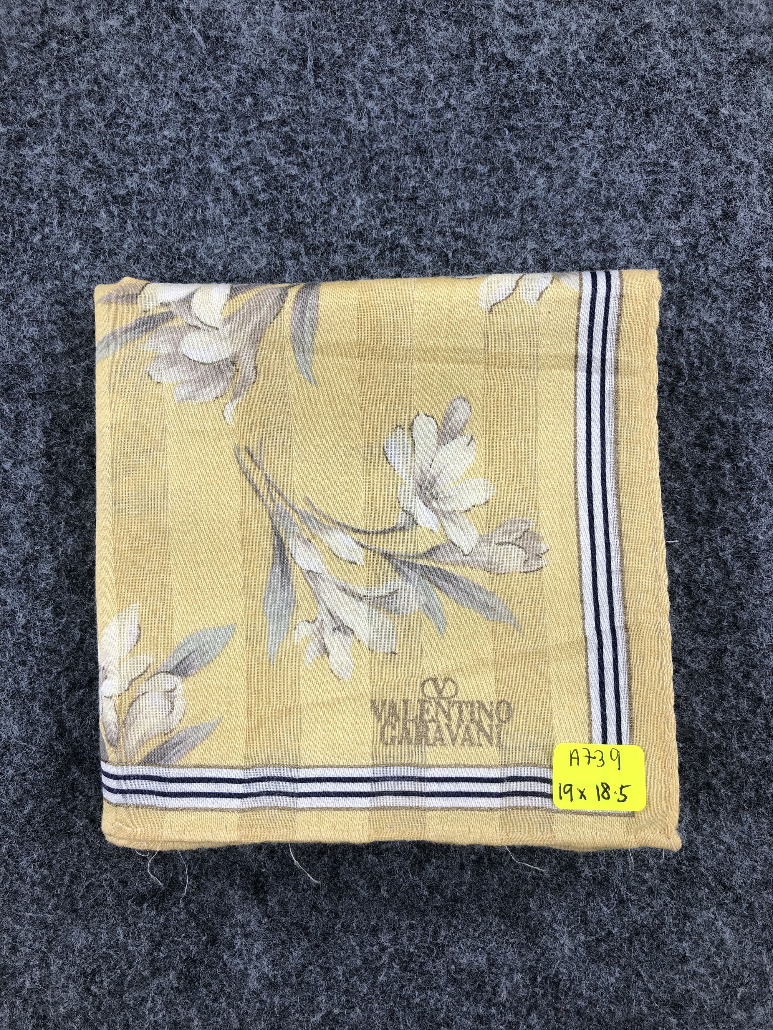 Valentino × Vintage Valentino Garavani Handkerchief / Bandana / Neckerchief Size ONE SIZE - 7 Thumbnail