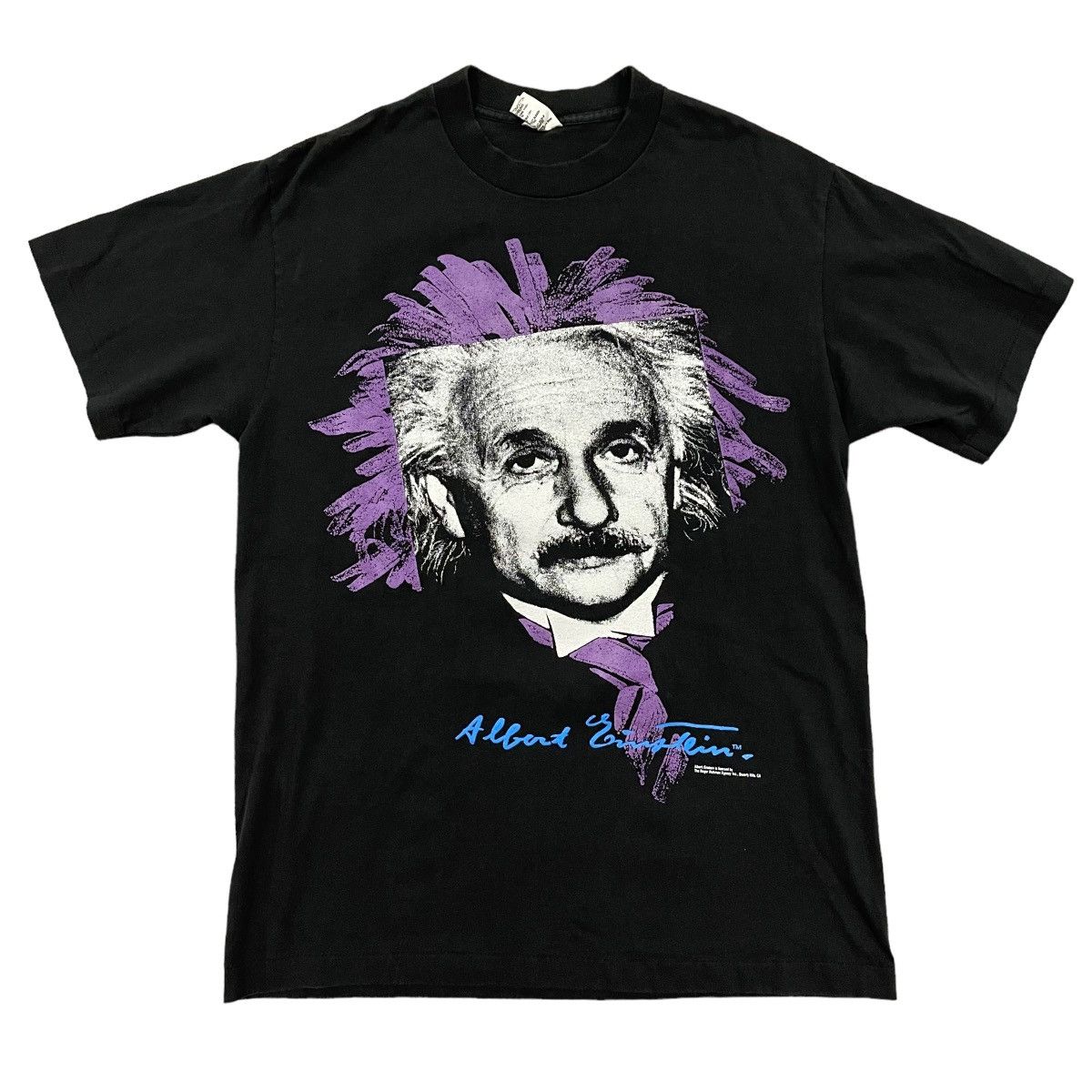 Vintage Vintage NWOT Albert Einstein E=MC2 Tee Size US L / EU 52-54 / 3 - 1 Thumbnail