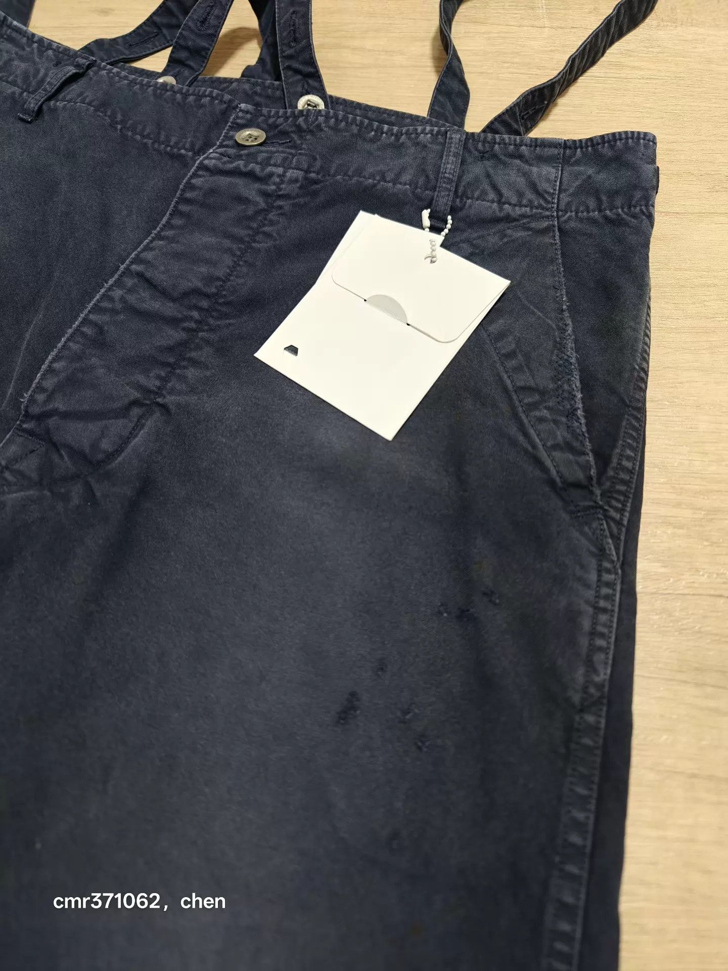 Visvim VISVIM 23SS ALPER BRACES CHINO CRASH Navy 2 Chinos Size US 32 / EU 48 - 5 Thumbnail